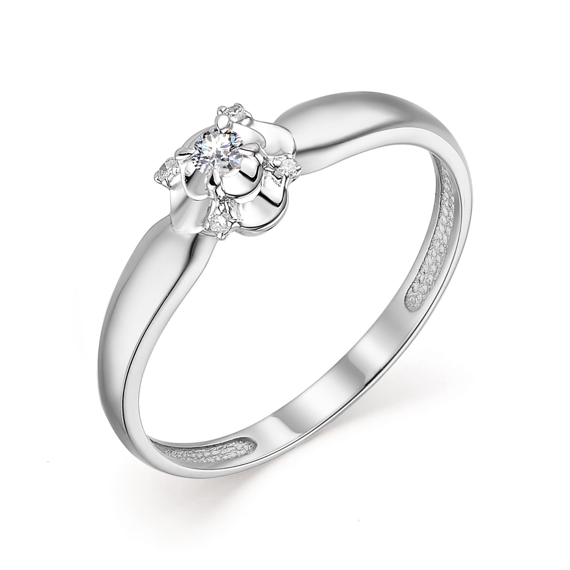 Кольцо, бриллиант, 13609-200