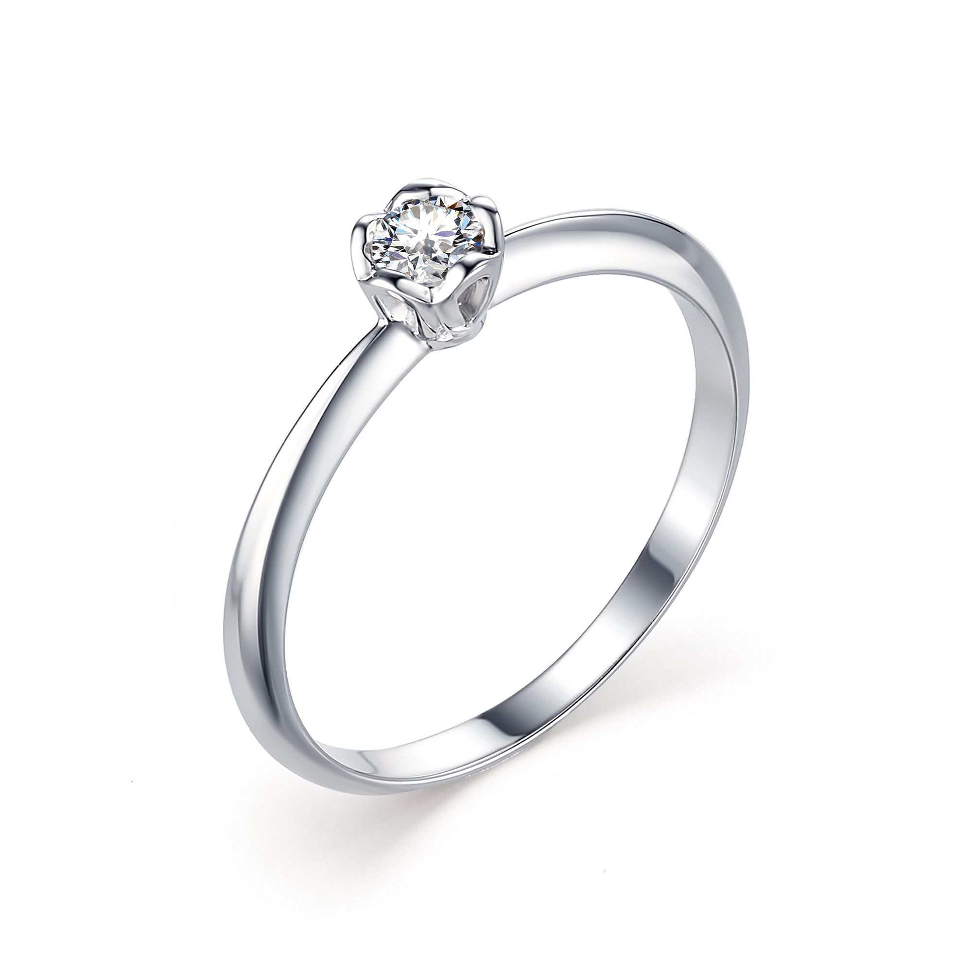 Кольцо, бриллиант, 13371-200