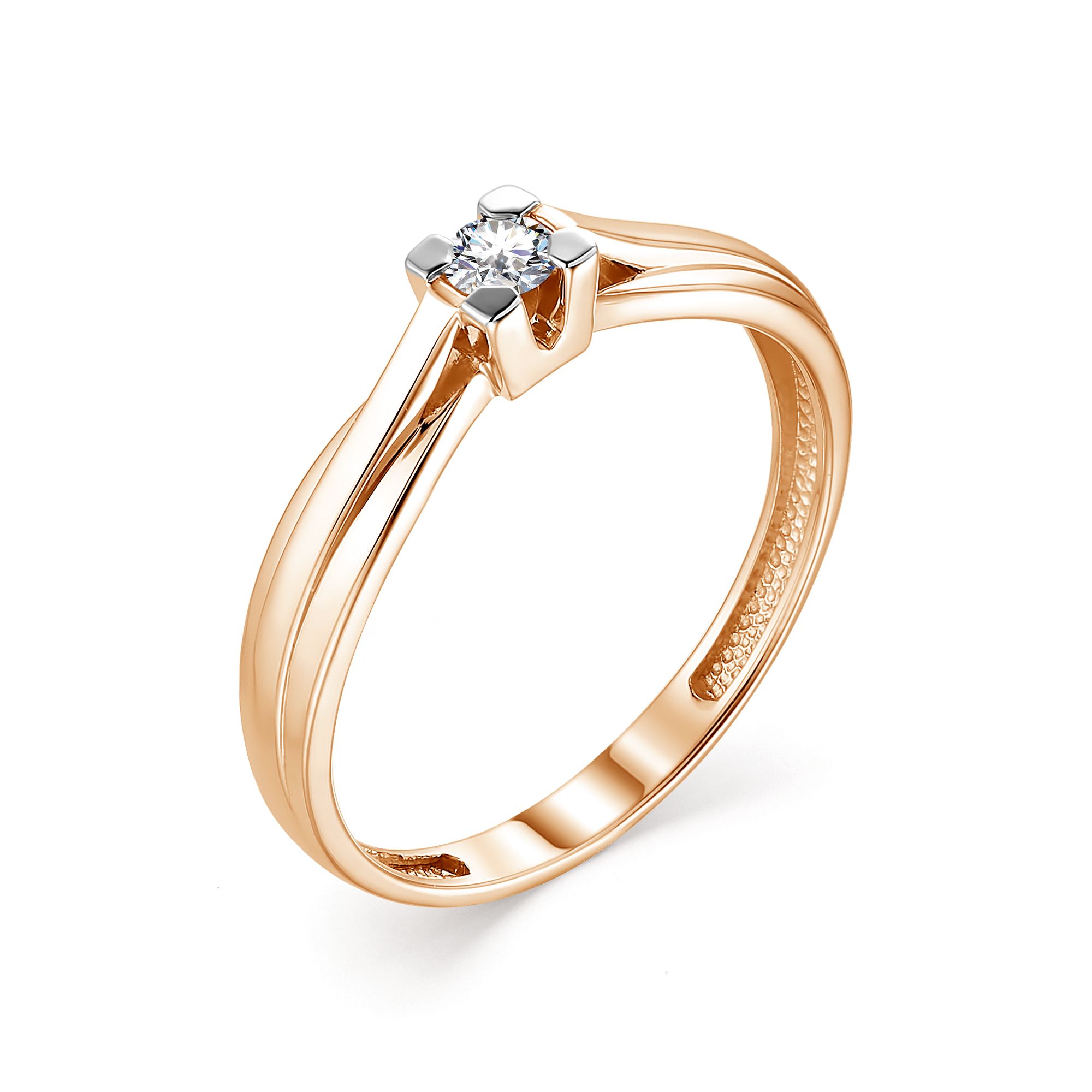 Кольцо, бриллиант, 13321-700
