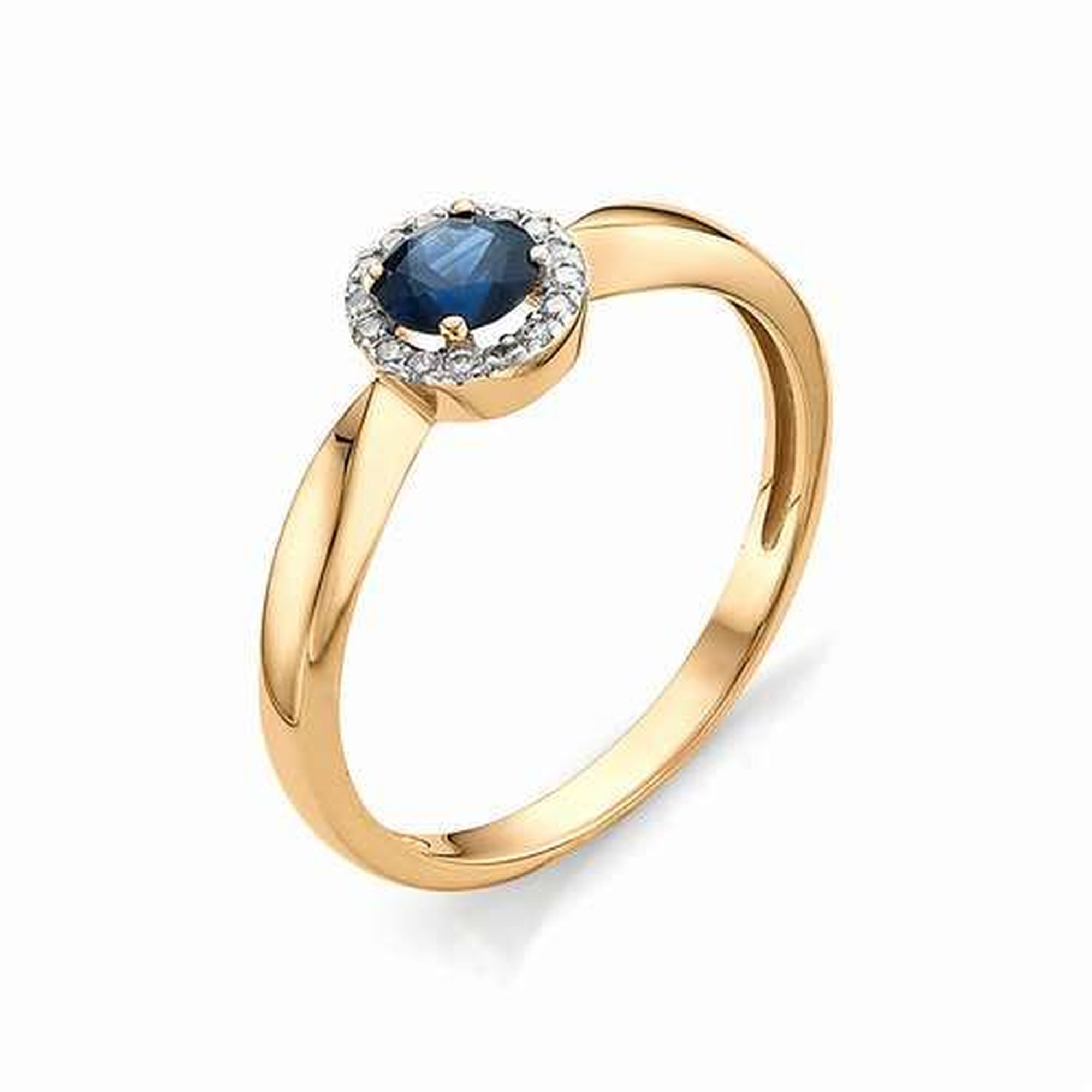 Кольцо, бриллиант, 11063-102
