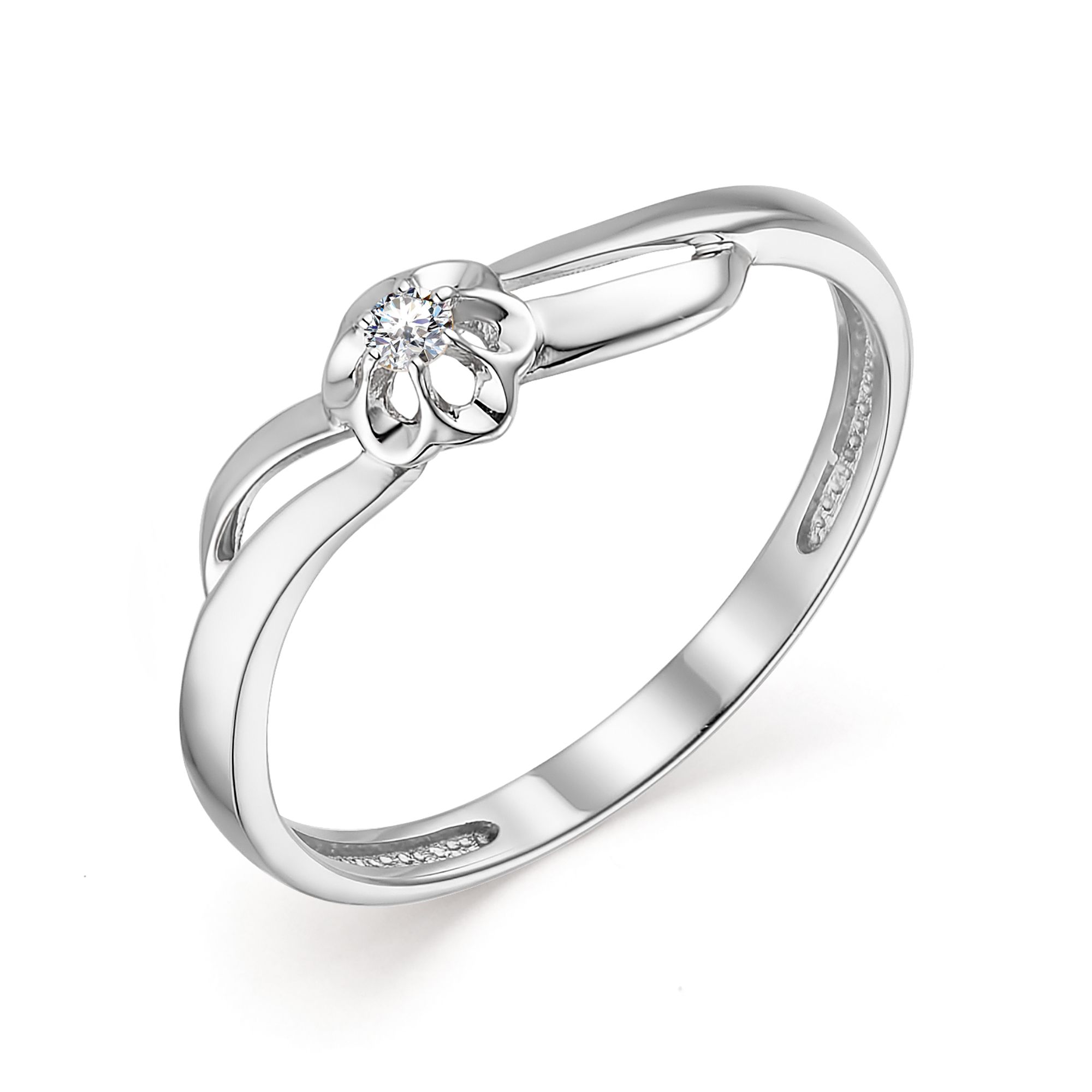 Кольцо, бриллиант, 13613-200