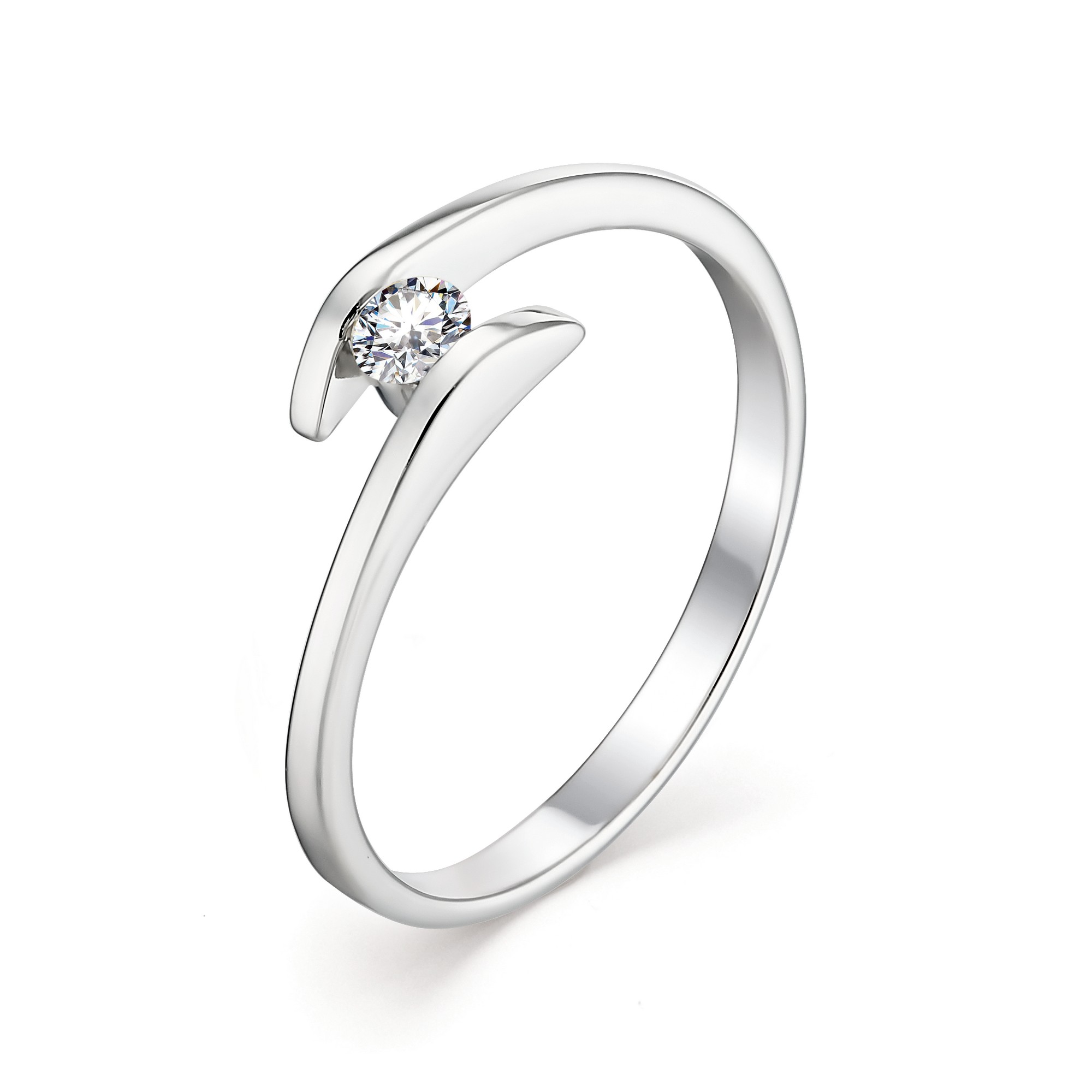 Кольцо, бриллиант, 13046-200