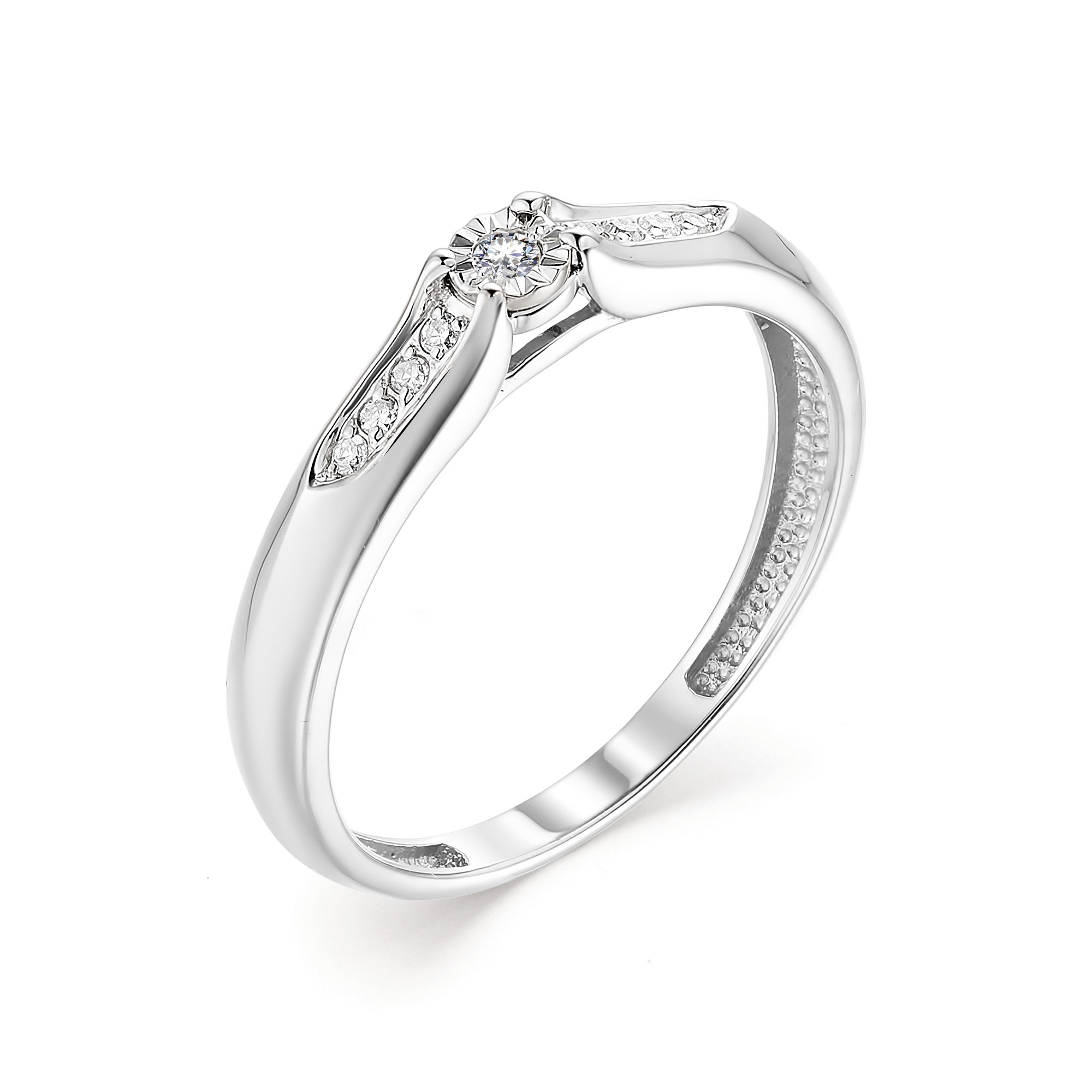 Кольцо, бриллиант, 13319-200