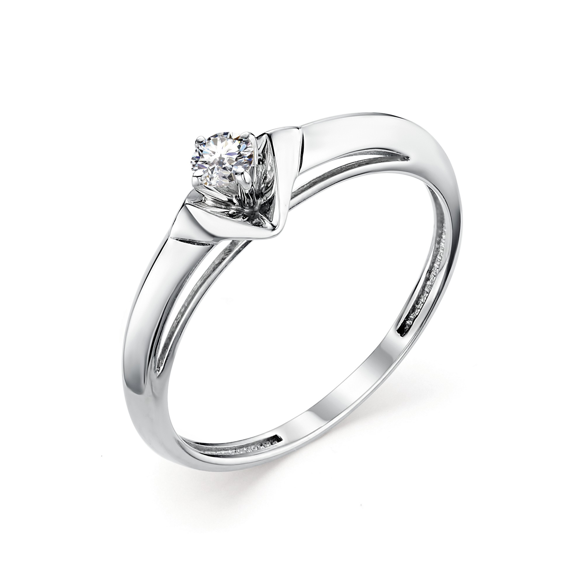 Кольцо, бриллиант, 12845-200