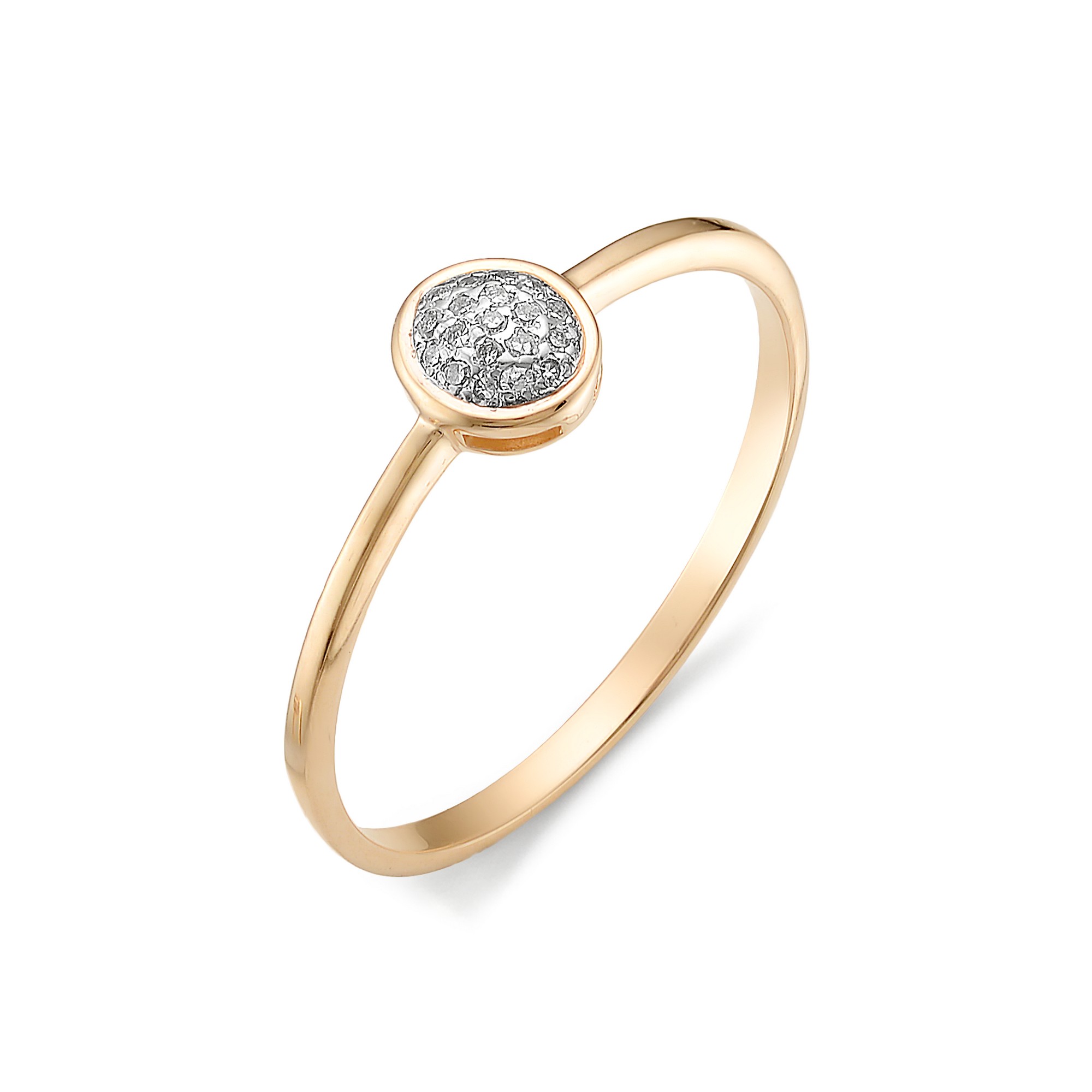 Кольцо, бриллиант, 12173-100