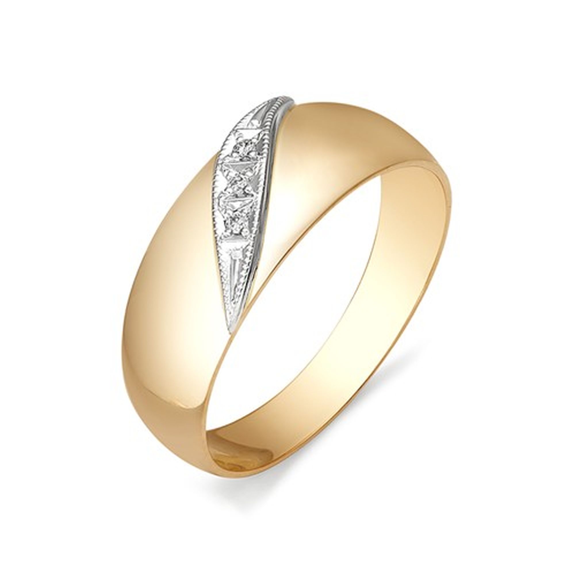 Кольцо, бриллиант, 12153-100