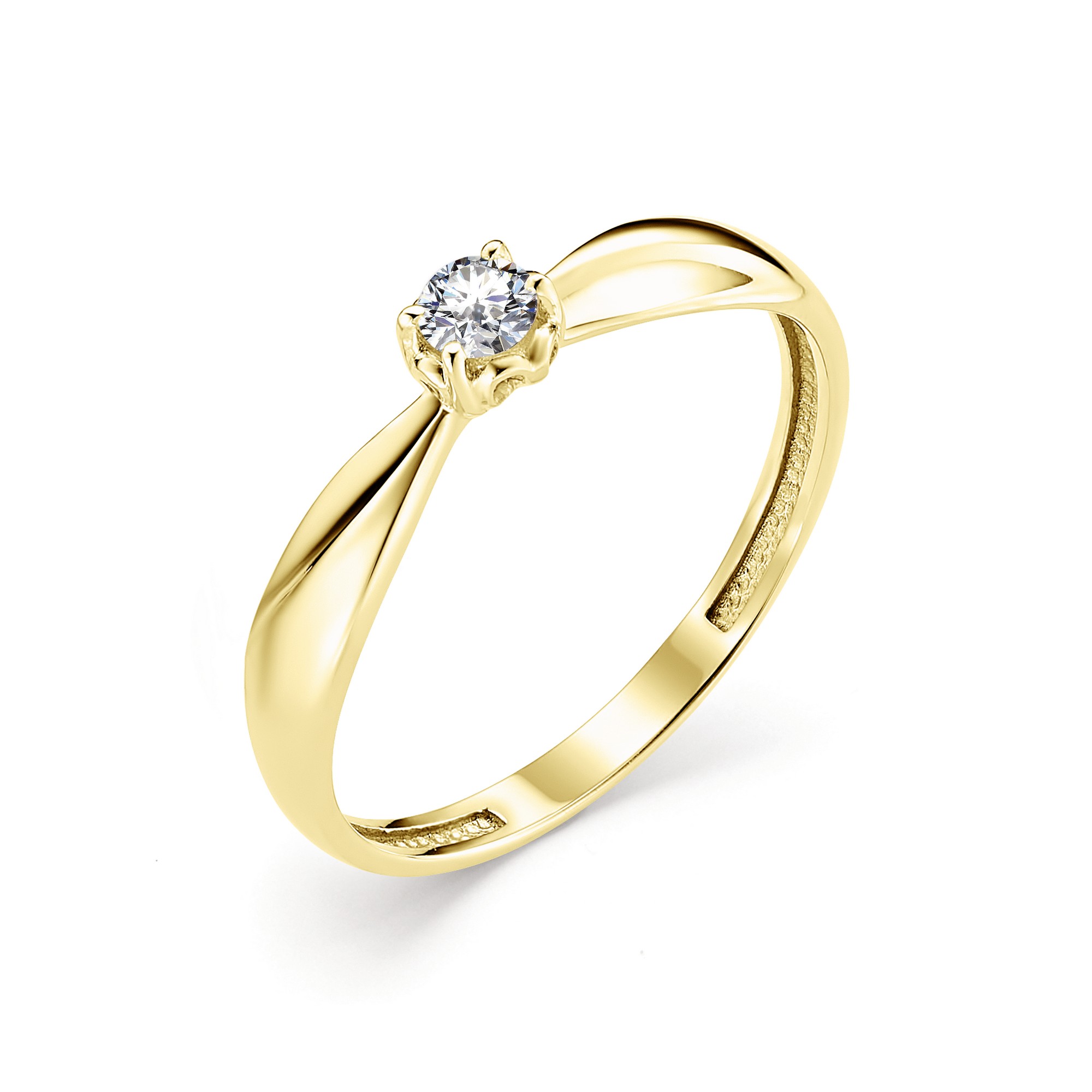 Кольцо, бриллиант, 12830-300