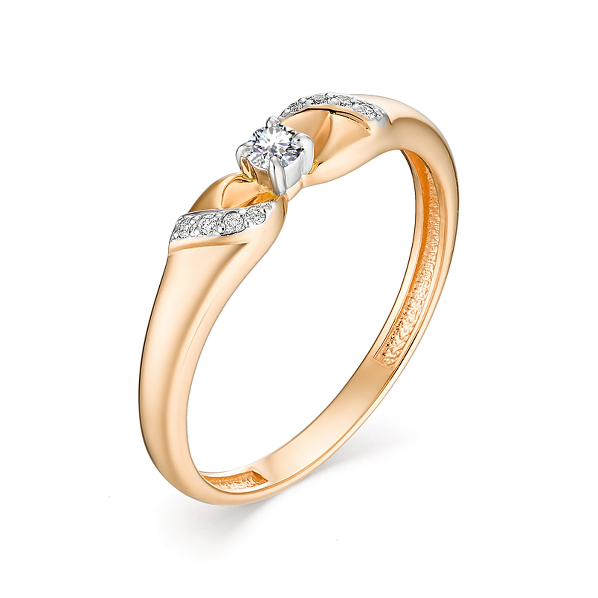 Кольцо, бриллиант, 12993-100