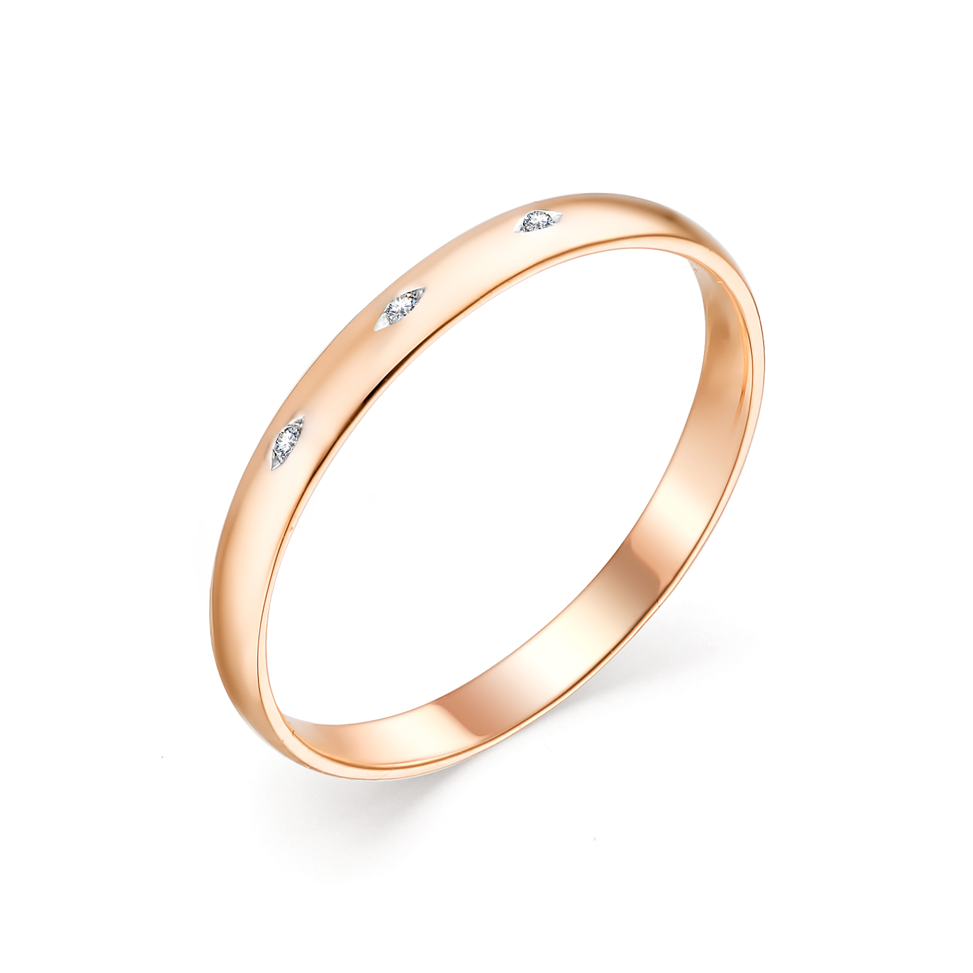 Кольцо, бриллиант, 13421-100