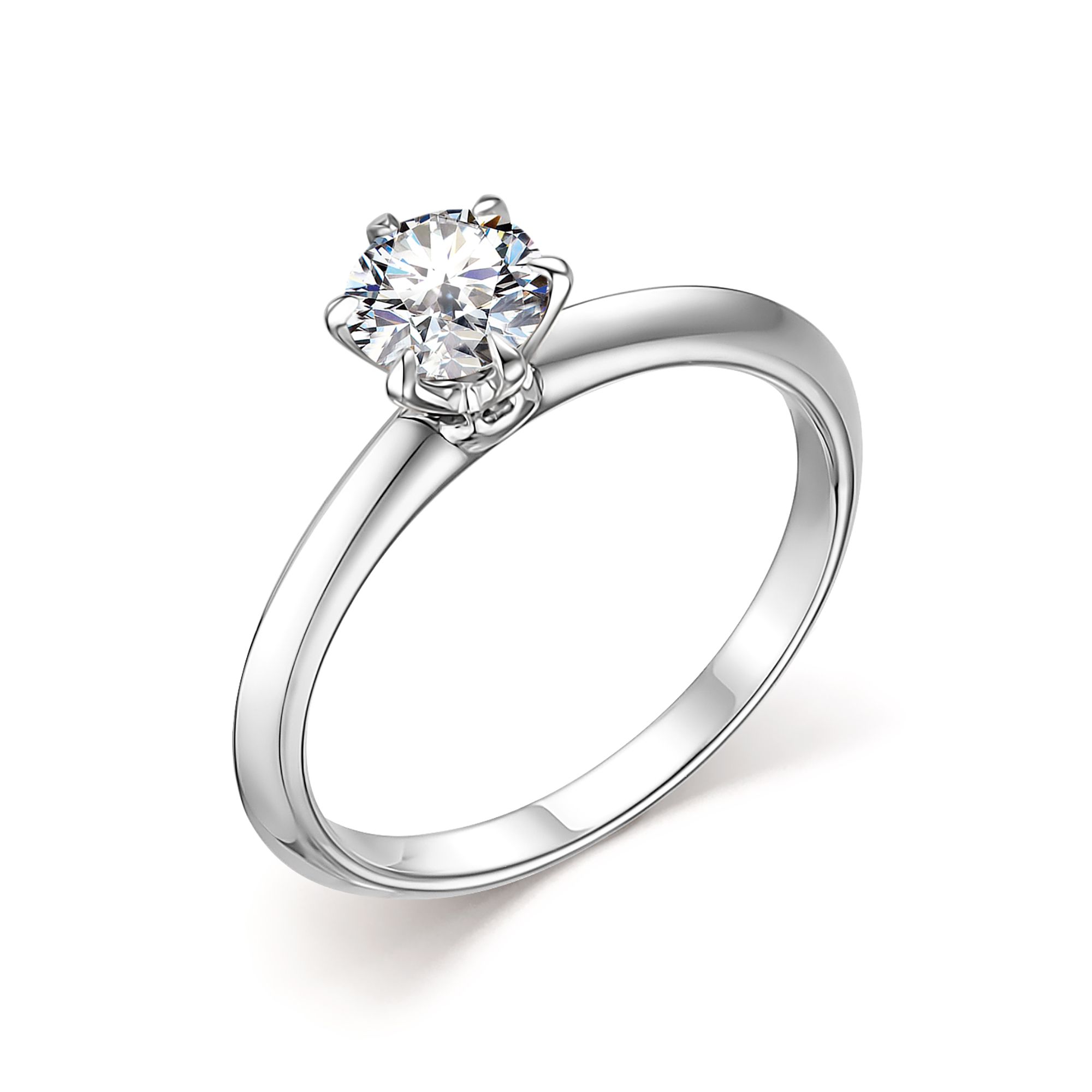 Кольцо, бриллиант, 14269-5Б5