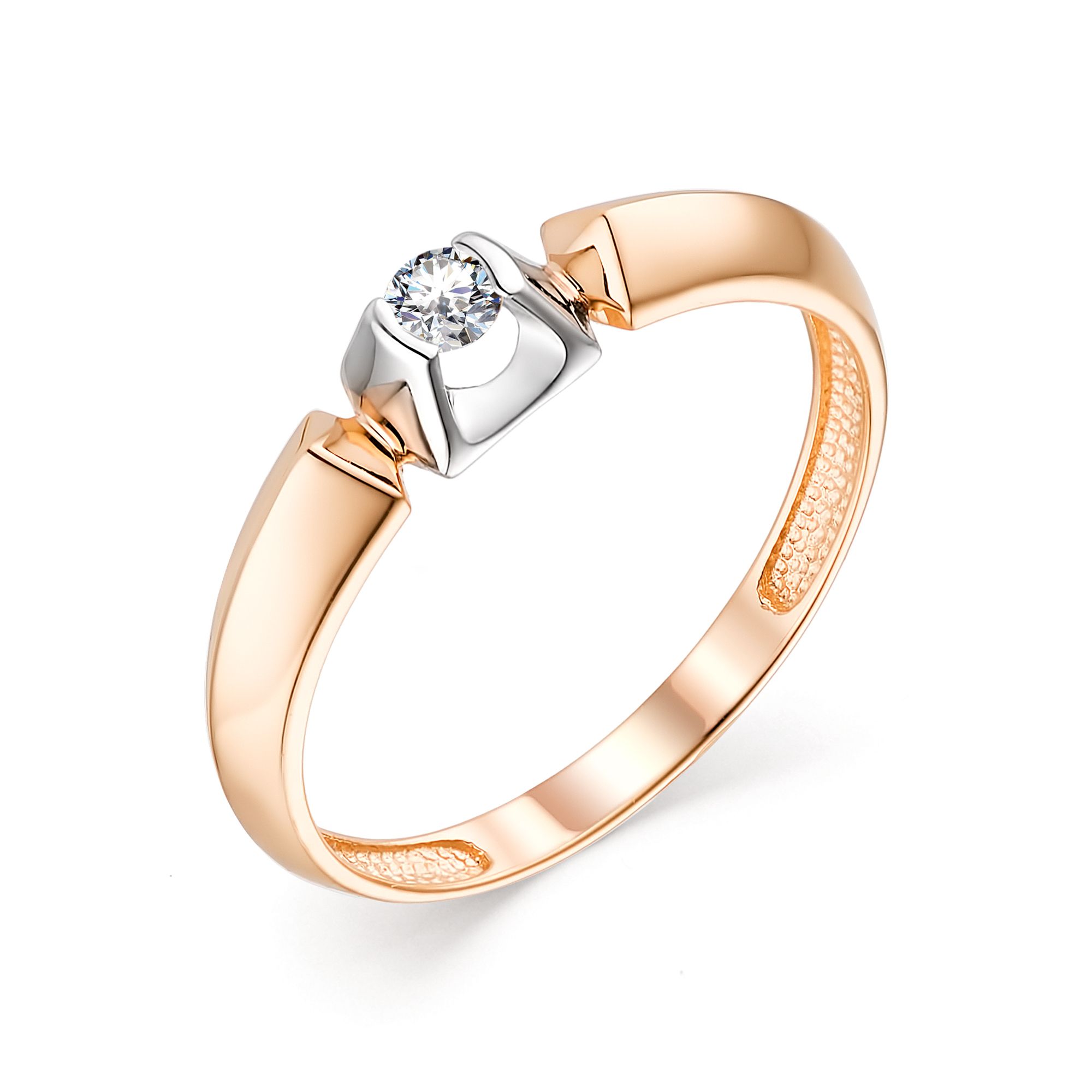 Кольцо, бриллиант, 13516-700
