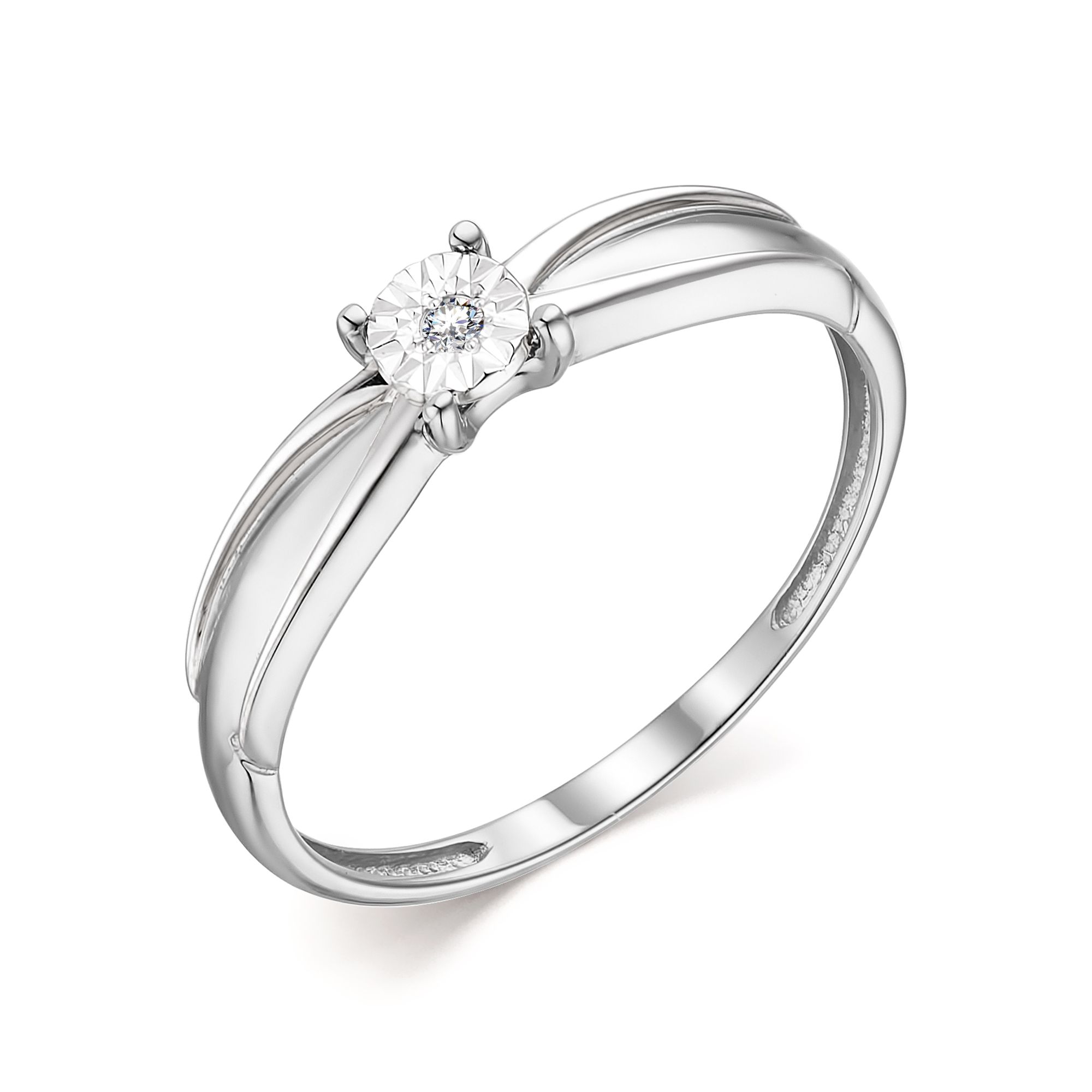Кольцо, бриллиант, 13726-200