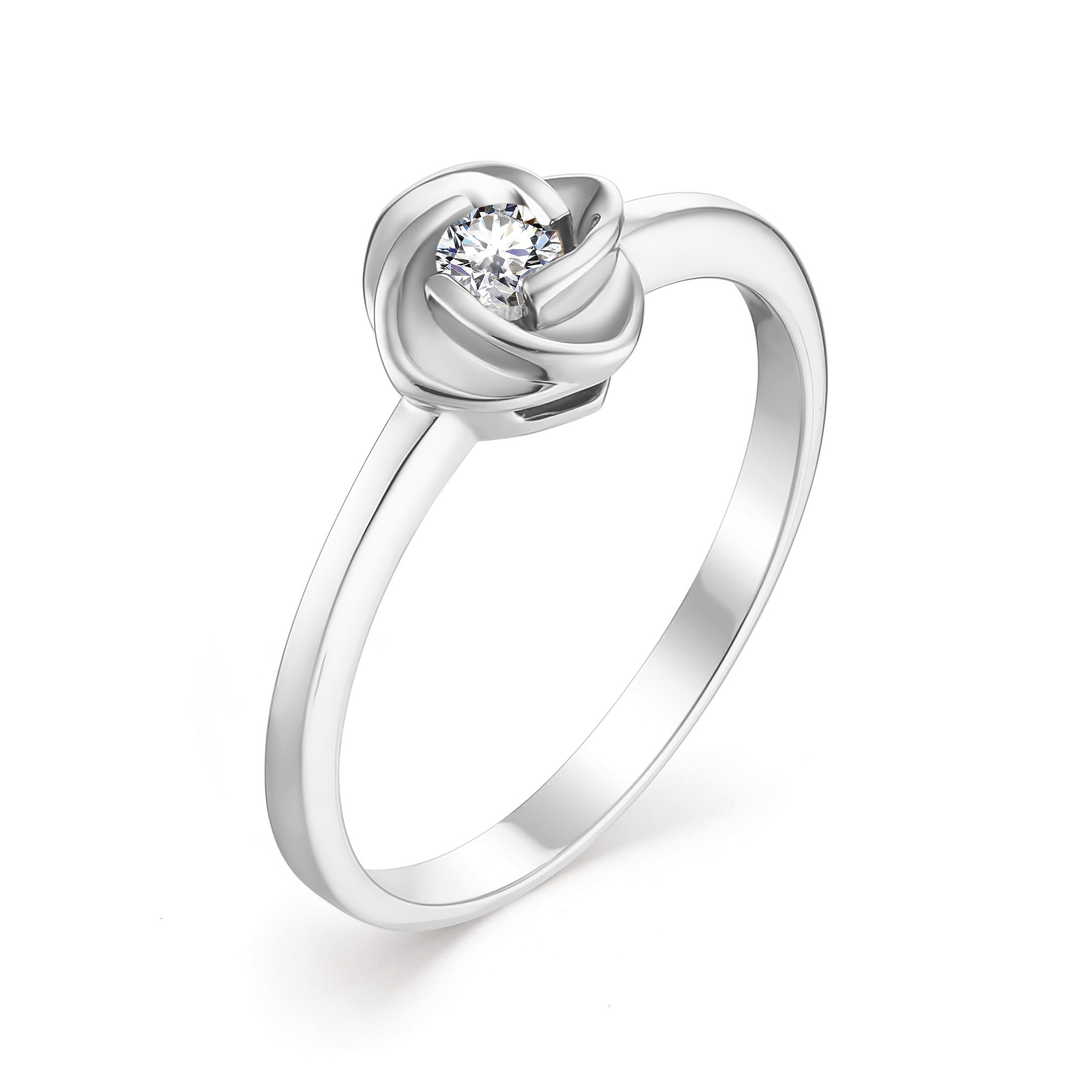 Кольцо, бриллиант, 13040-200