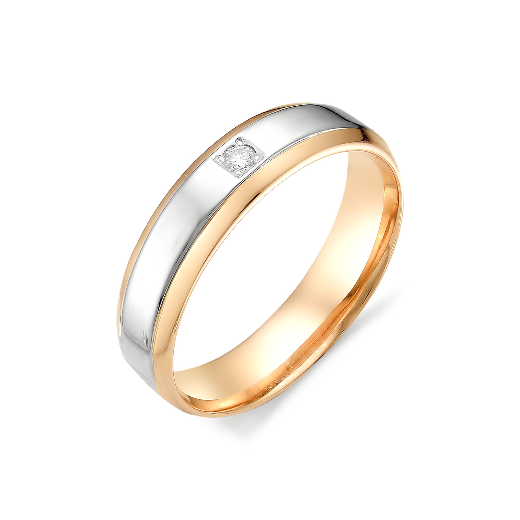 Кольцо, бриллиант, 12240-100