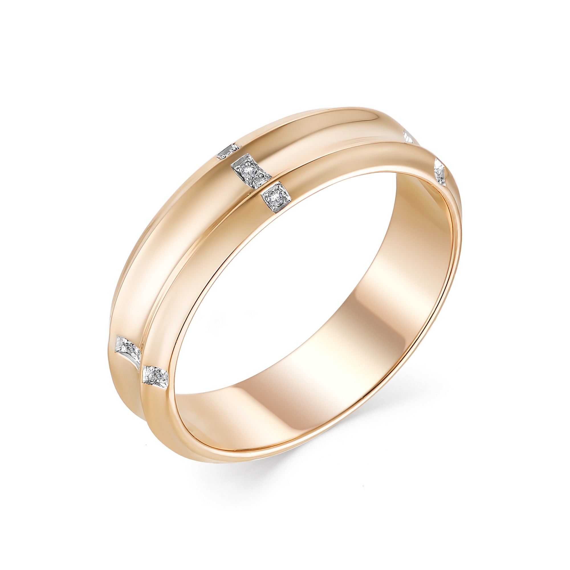 Кольцо, бриллиант, 13430-100