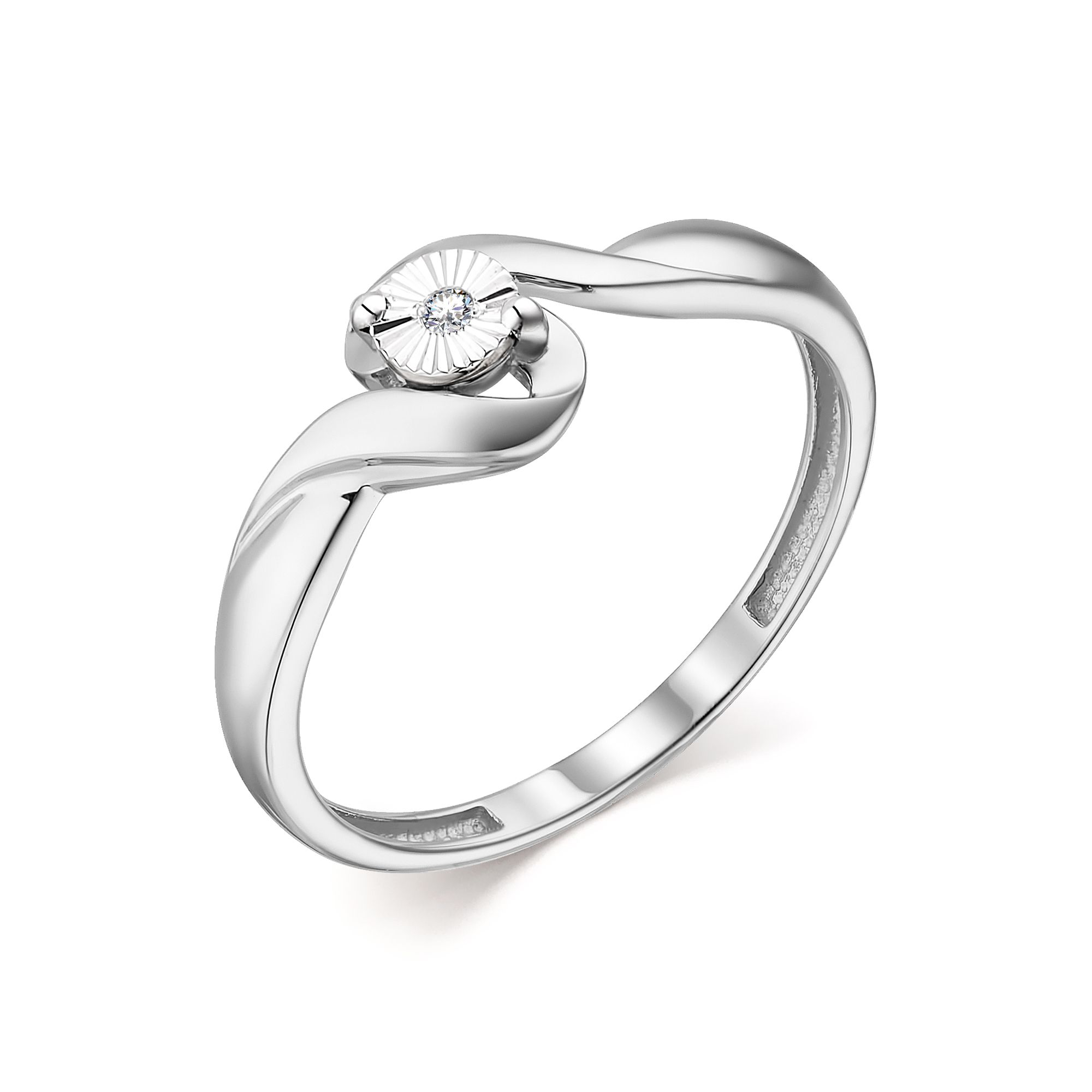 Кольцо, бриллиант, 13783-200