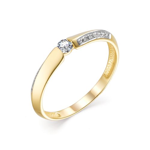 Кольцо, бриллиант, 13487-300