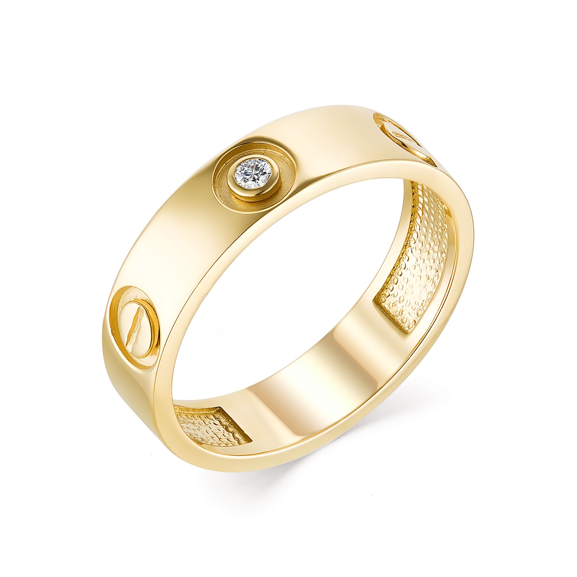 Кольцо, бриллиант, 13234-300