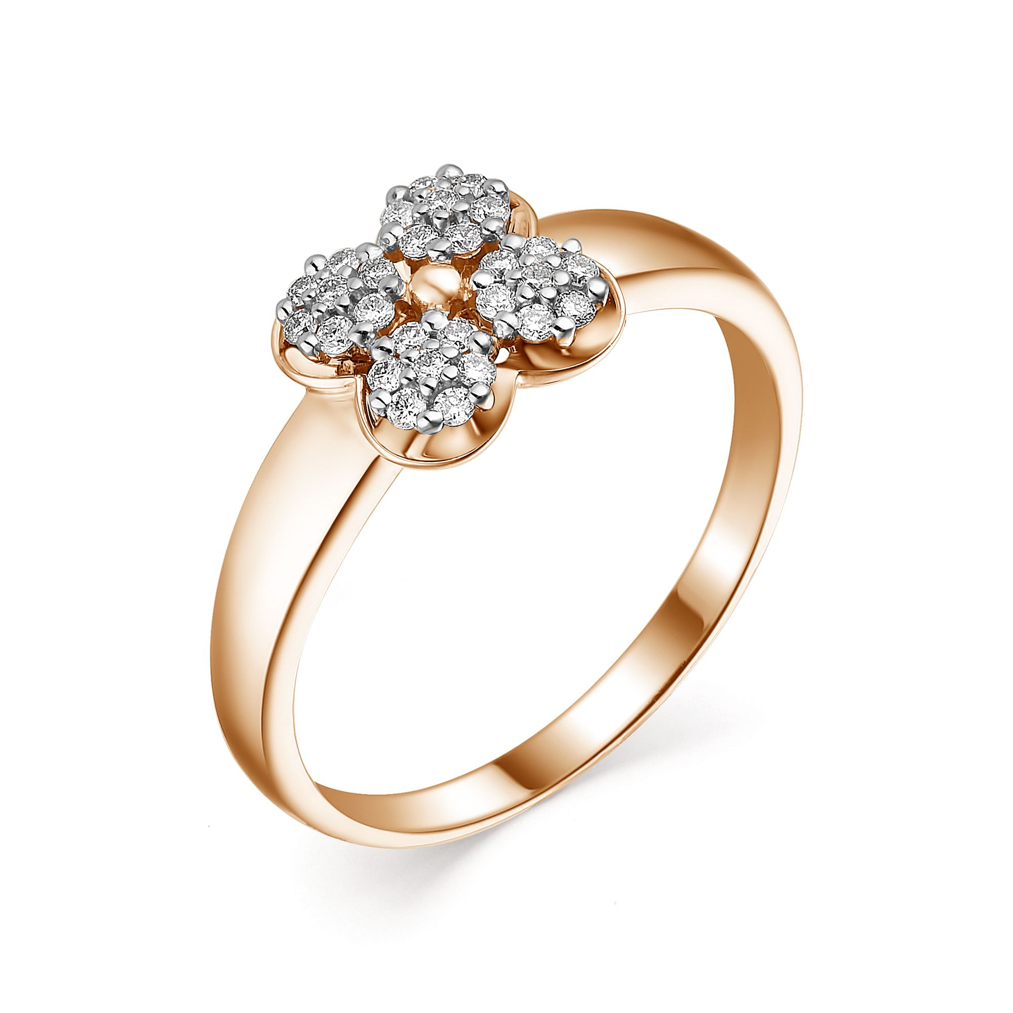 Кольцо, бриллиант, 13302-100