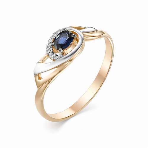 Кольцо, бриллиант, 12579-130
