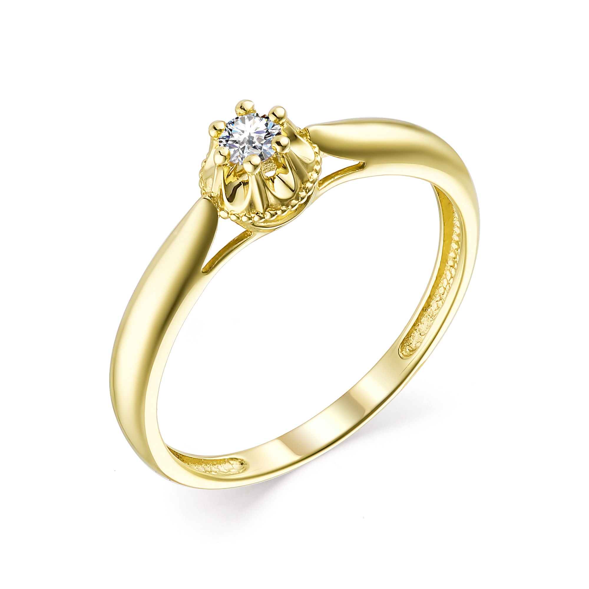Кольцо, бриллиант, 13532-300