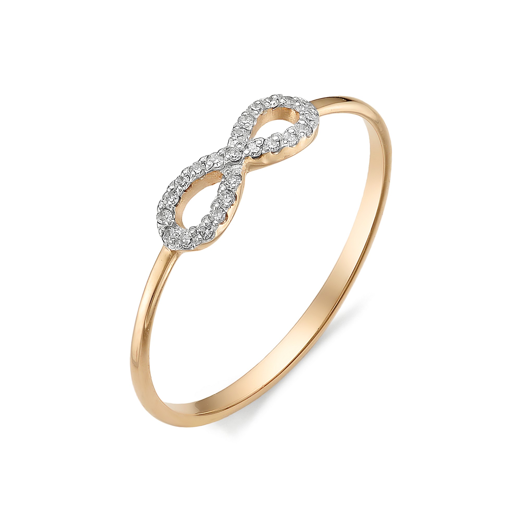 Кольцо, бриллиант, 12148-100