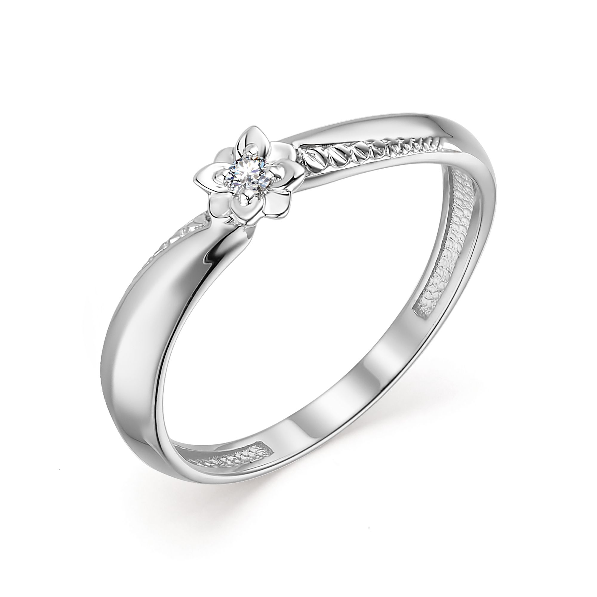 Кольцо, бриллиант, 13601-200