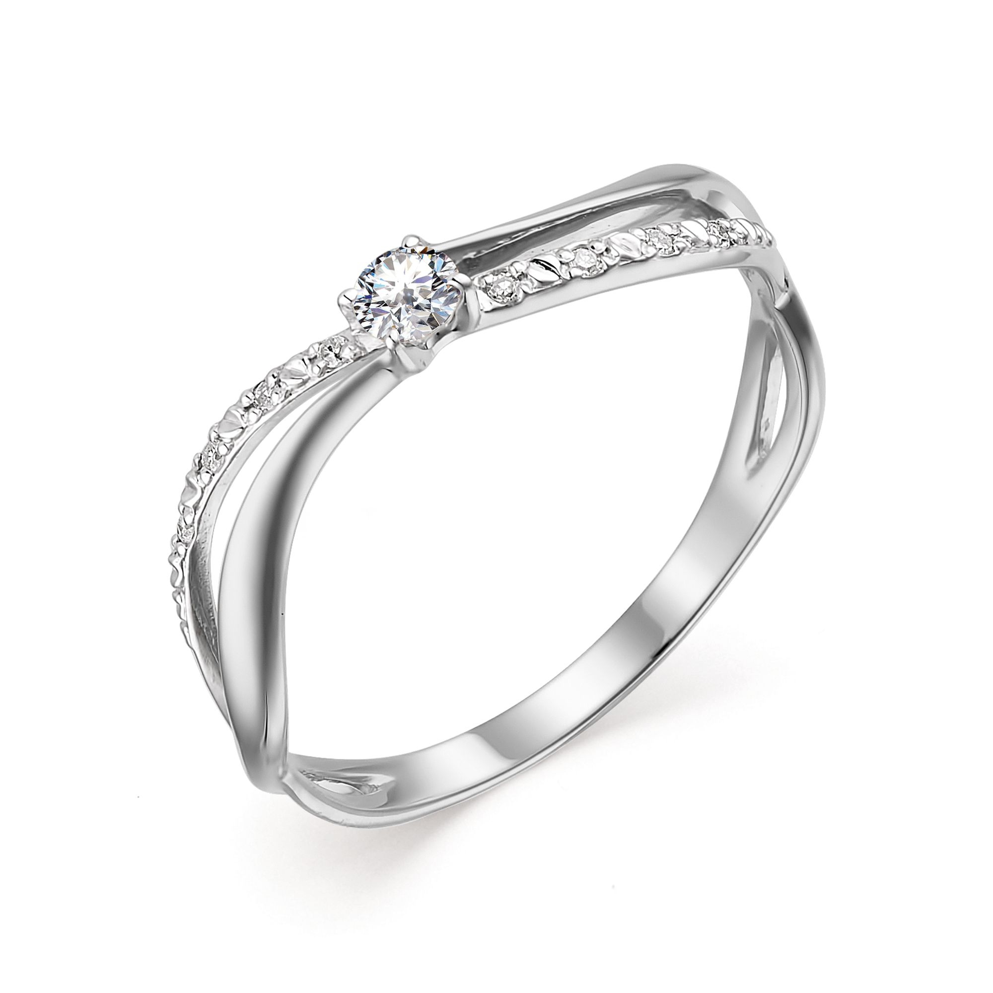 Кольцо, бриллиант, 13657-200