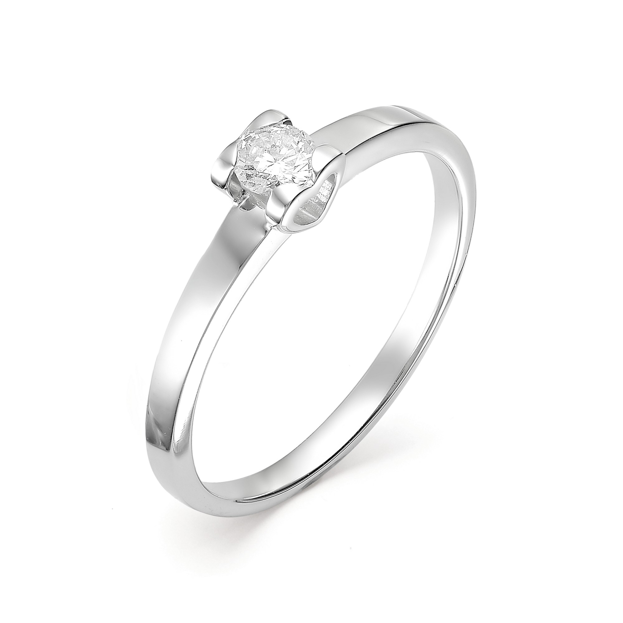 Кольцо, бриллиант, 12408-200