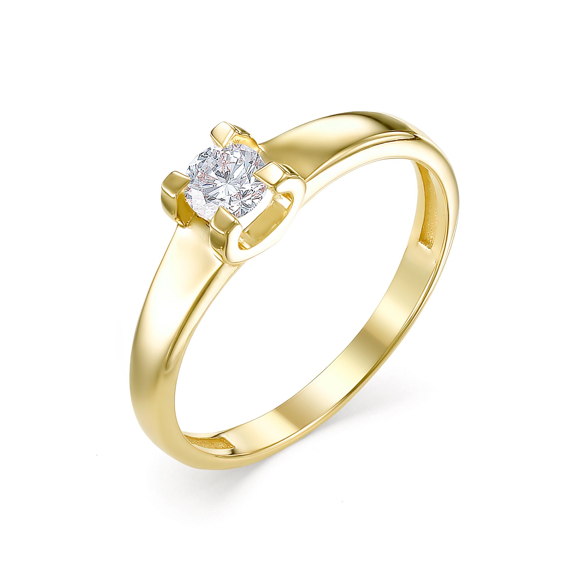 Кольцо, бриллиант, 12486-300
