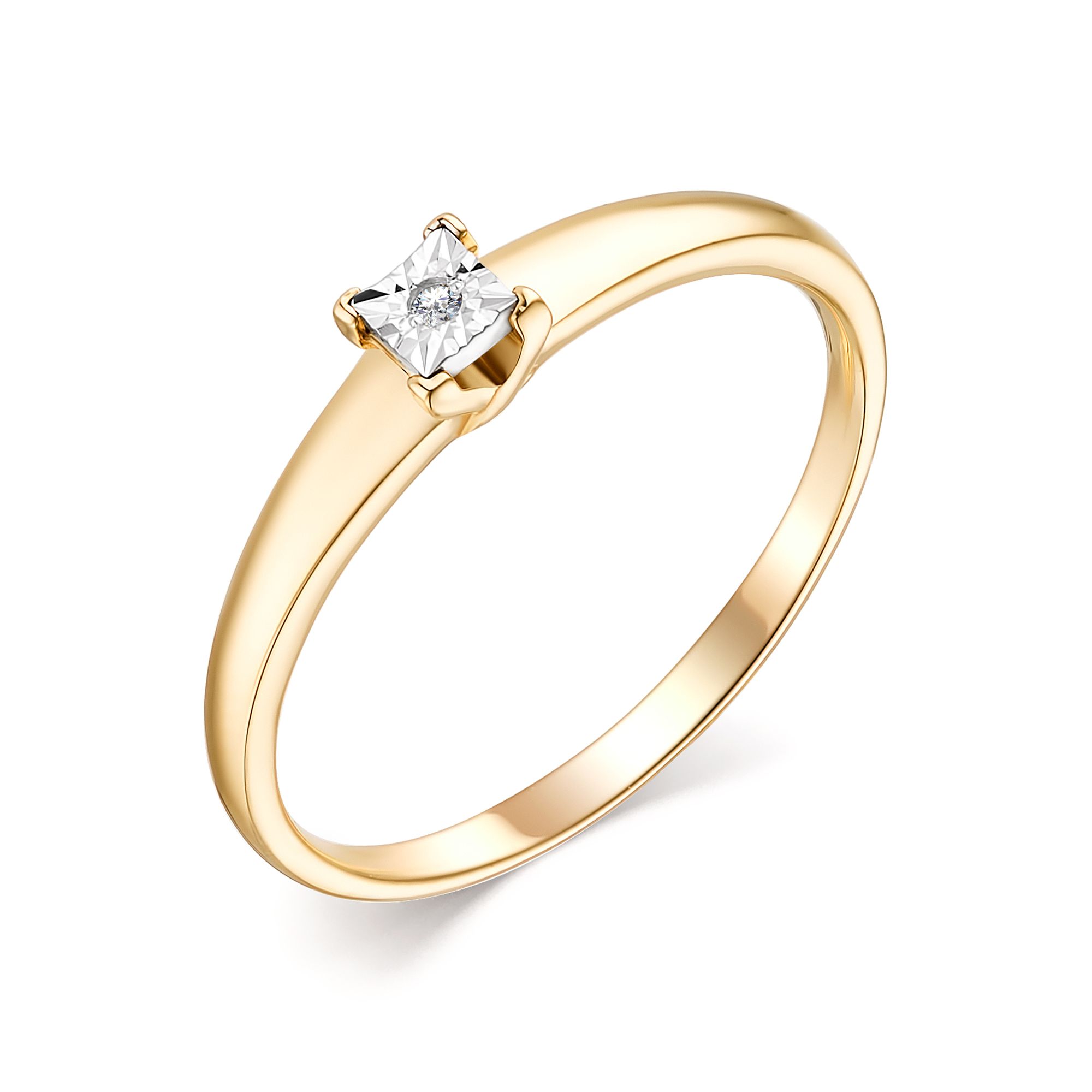 Кольцо, бриллиант, 13720-300