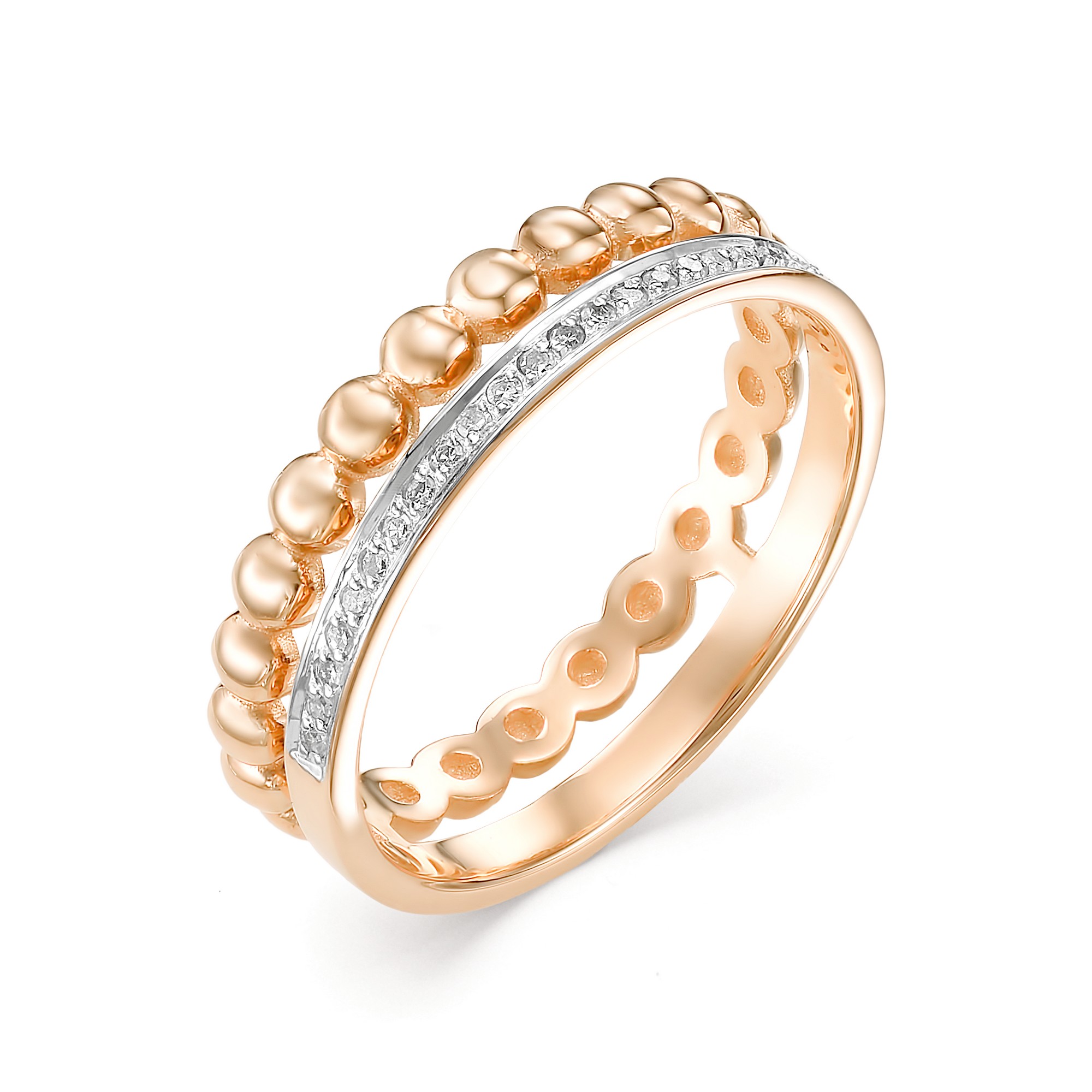 Кольцо, бриллиант, 12588-100
