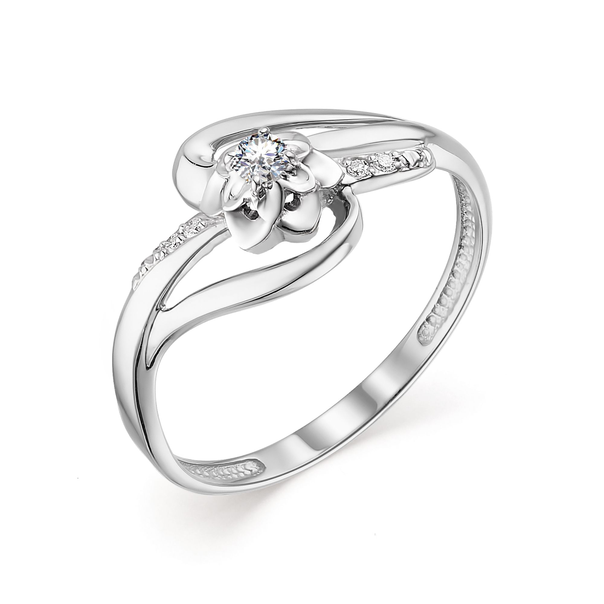 Кольцо, бриллиант, 13591-200