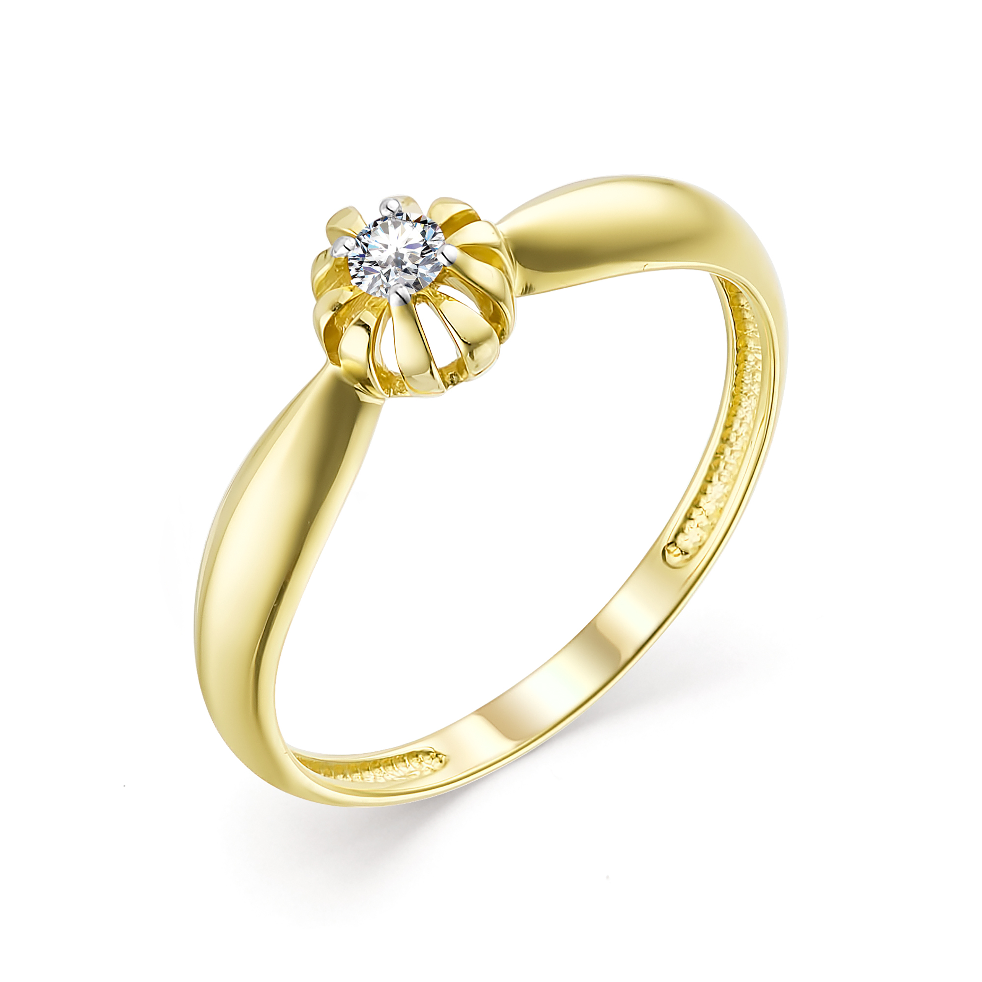 Кольцо, бриллиант, 13512-300