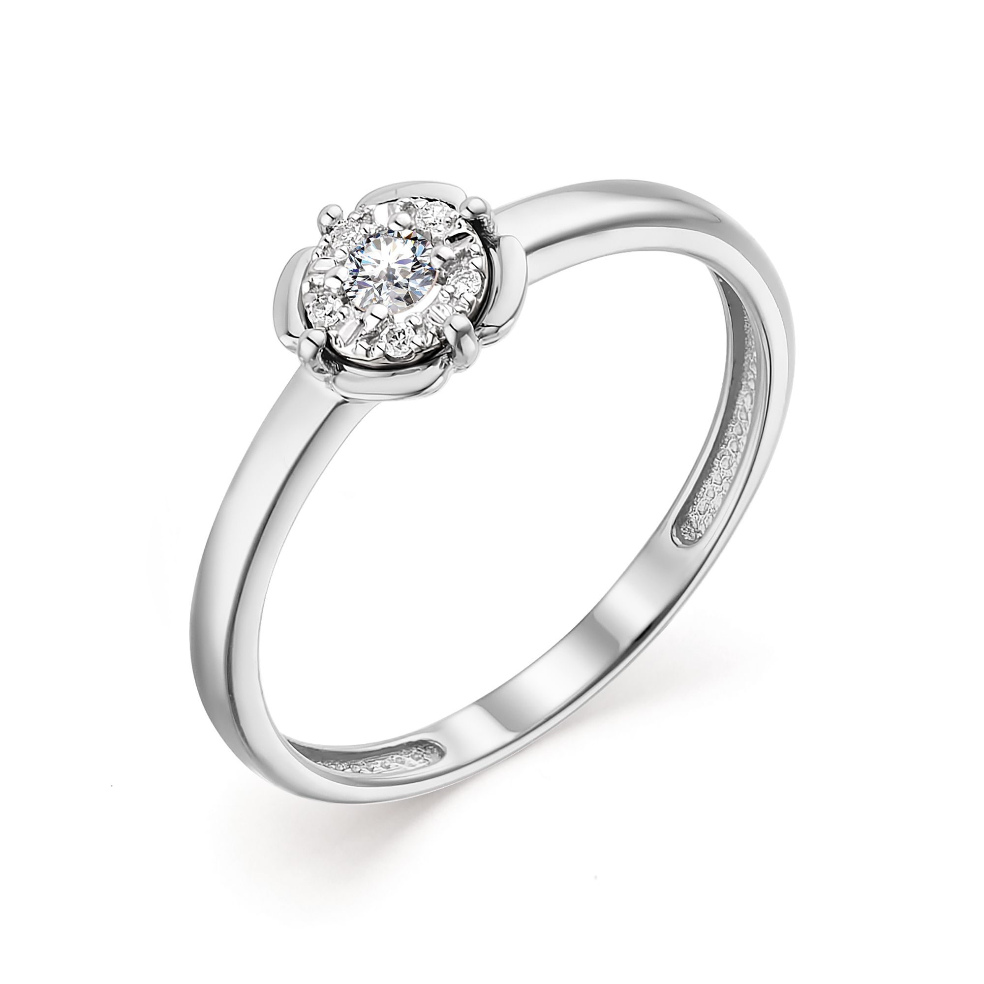 Кольцо, бриллиант, 13570-200