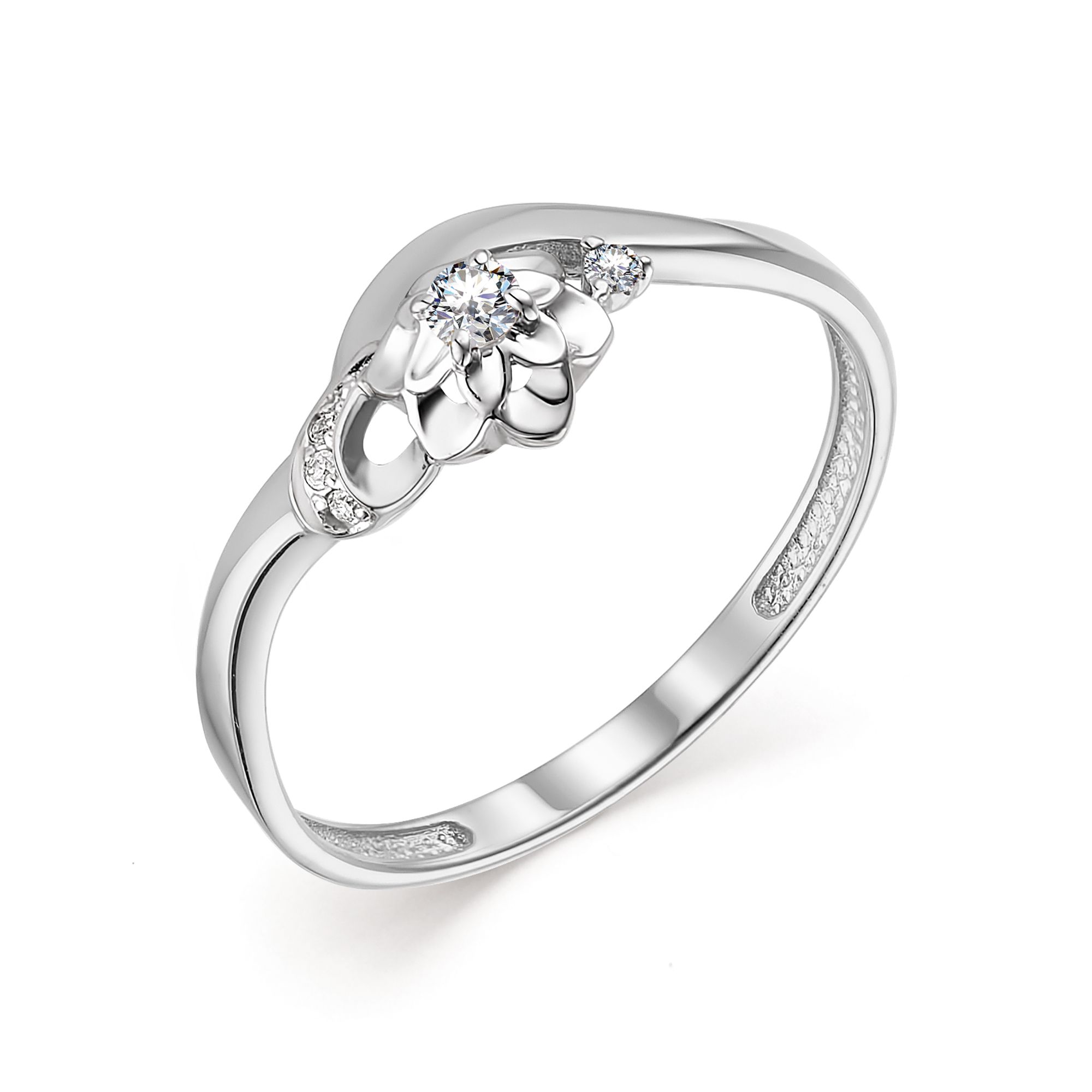Кольцо, бриллиант, 13598-200