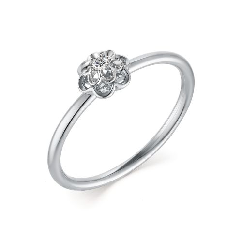 Кольцо, бриллиант, 13244-200