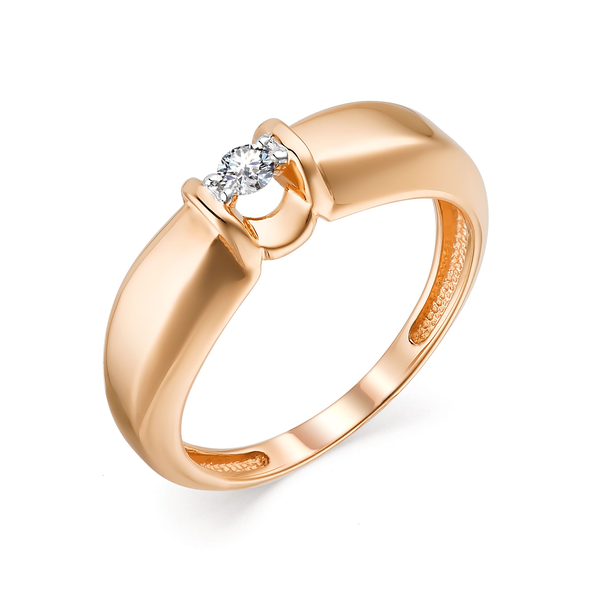 Кольцо, бриллиант, 13655-100