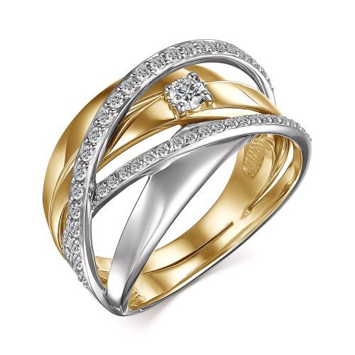 Кольцо, бриллиант, 14738-300