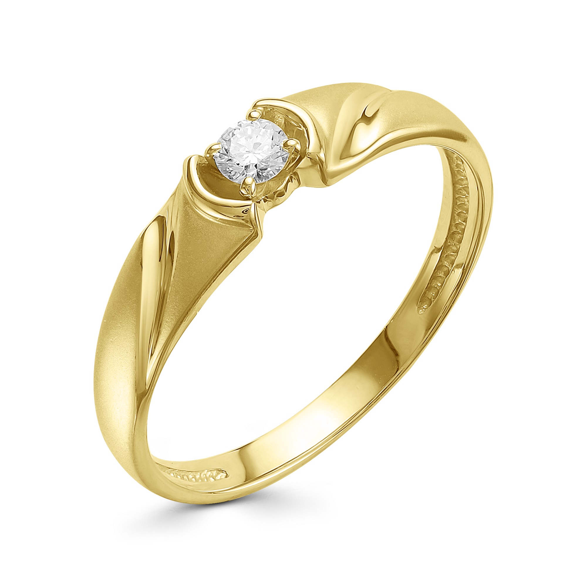 Кольцо, бриллиант, 12636-В00