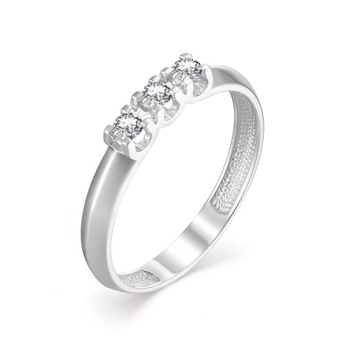 Кольцо, бриллиант, 13134-200