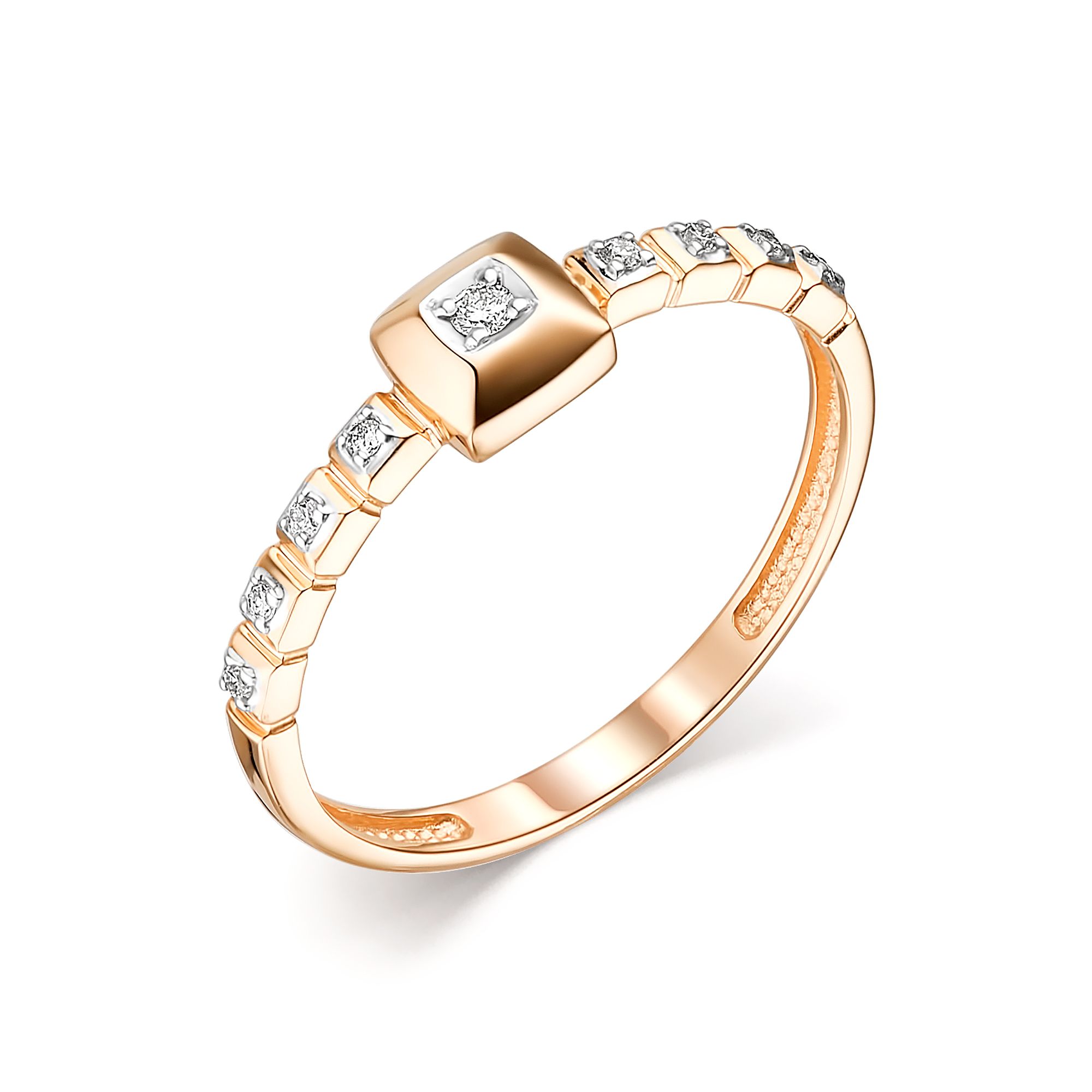 Кольцо, бриллиант, 13790-100