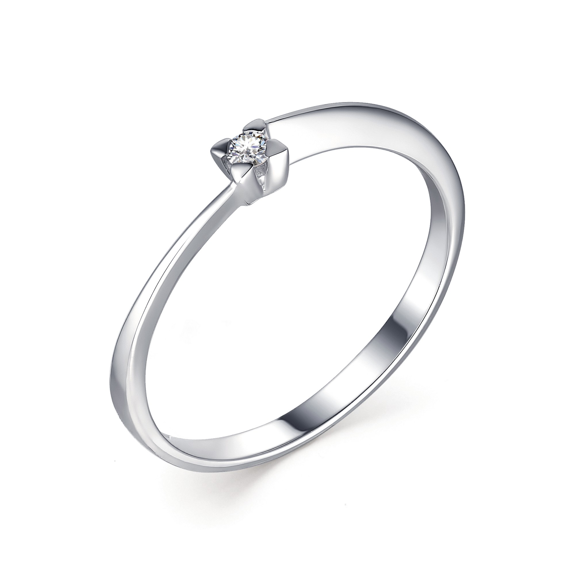 Кольцо, бриллиант, 13299-200