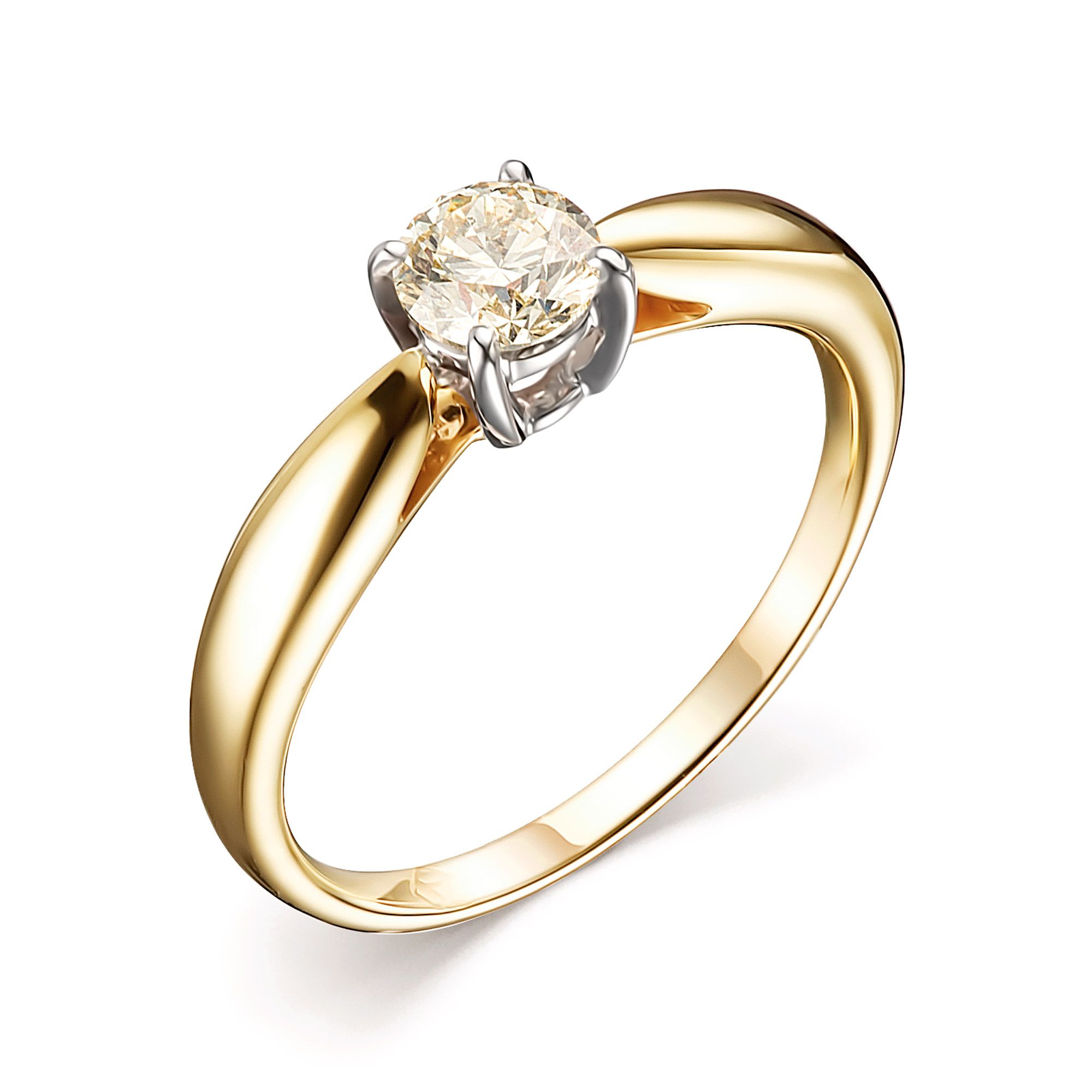 Кольцо, бриллиант, 14311-356