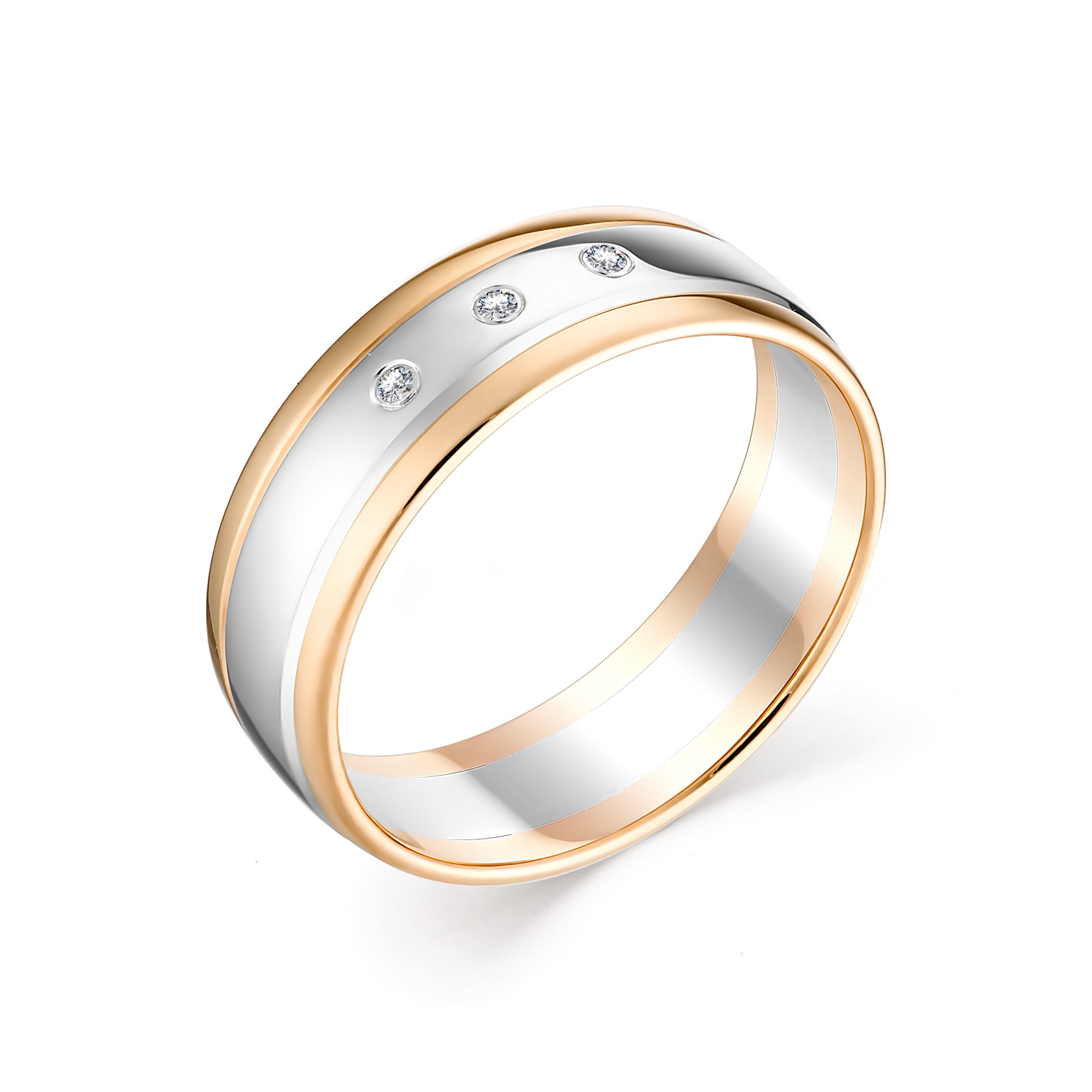 Кольцо, бриллиант, 12936-100
