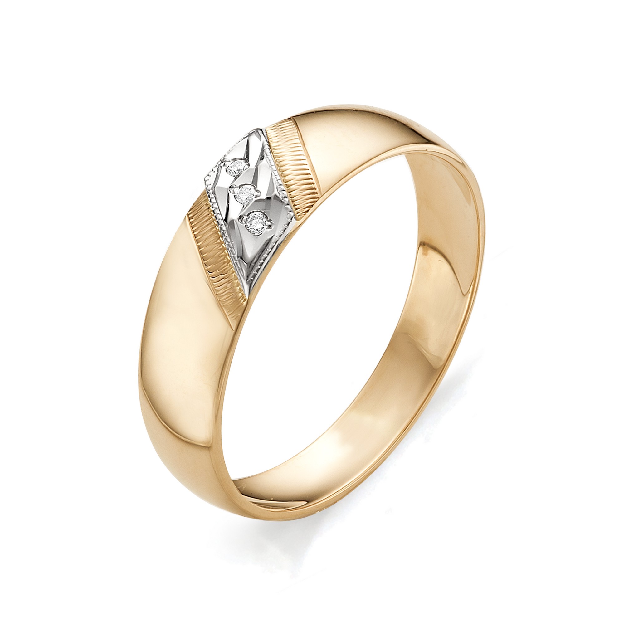 Кольцо, бриллиант, 12031-100