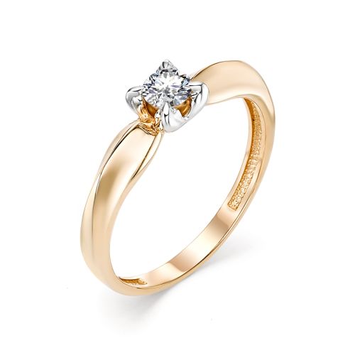 Кольцо, бриллиант, 12951-100