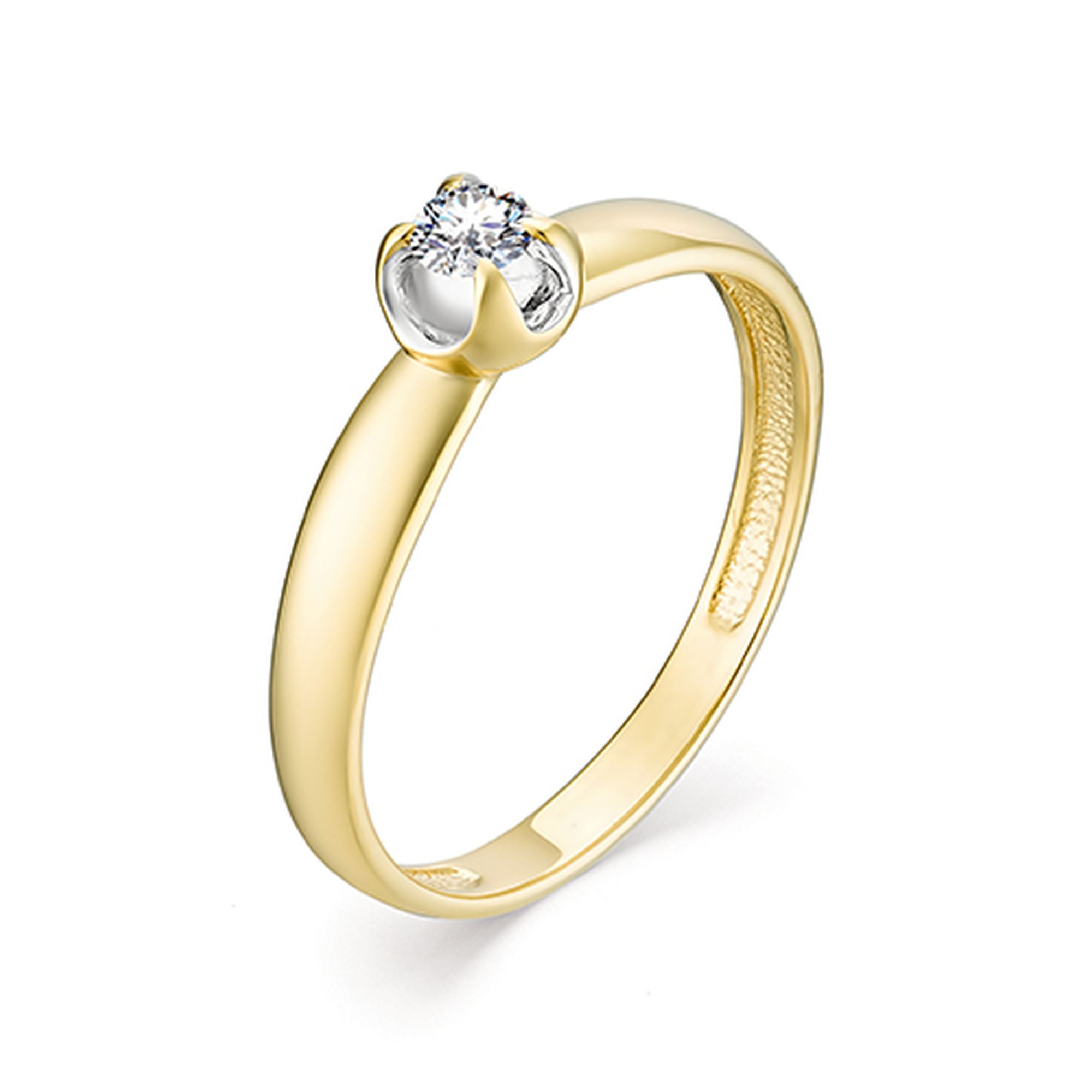 Кольцо, бриллиант, 12988-300
