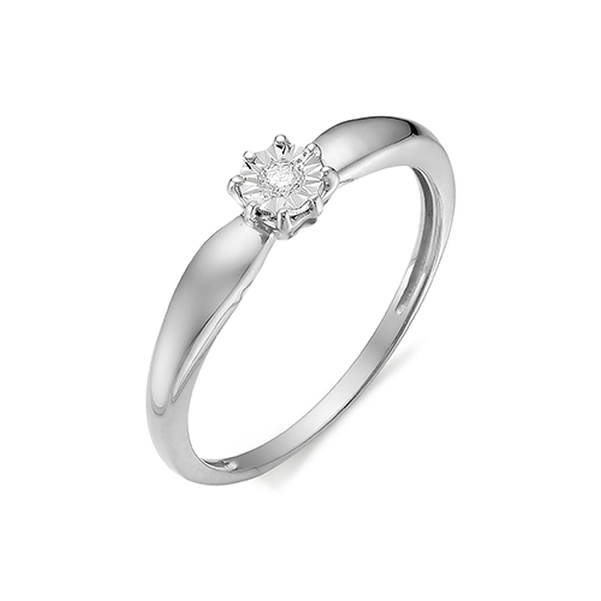 Кольцо, бриллиант, 11971-200