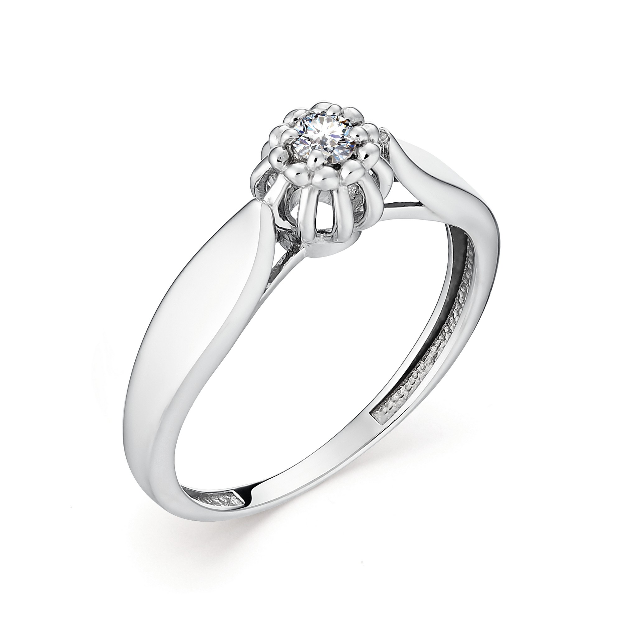 Кольцо, бриллиант, 12857-200